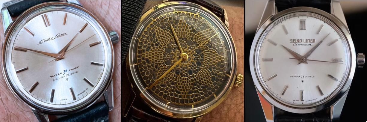 ロ*ブ様 SEIKO Liner Chronometer 25 Jewels 手 1962 Seiko Liner 23 jewel with “Special Dial” | WatchCrunch