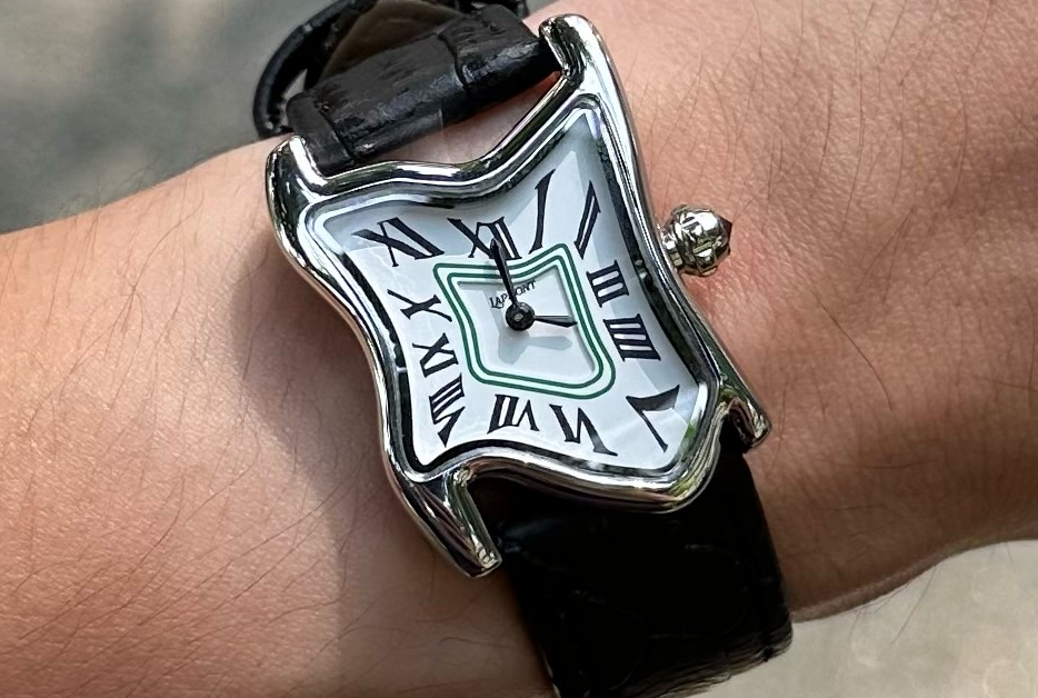 Laphont Square Melting Clock Watch Small | WatchCrunch