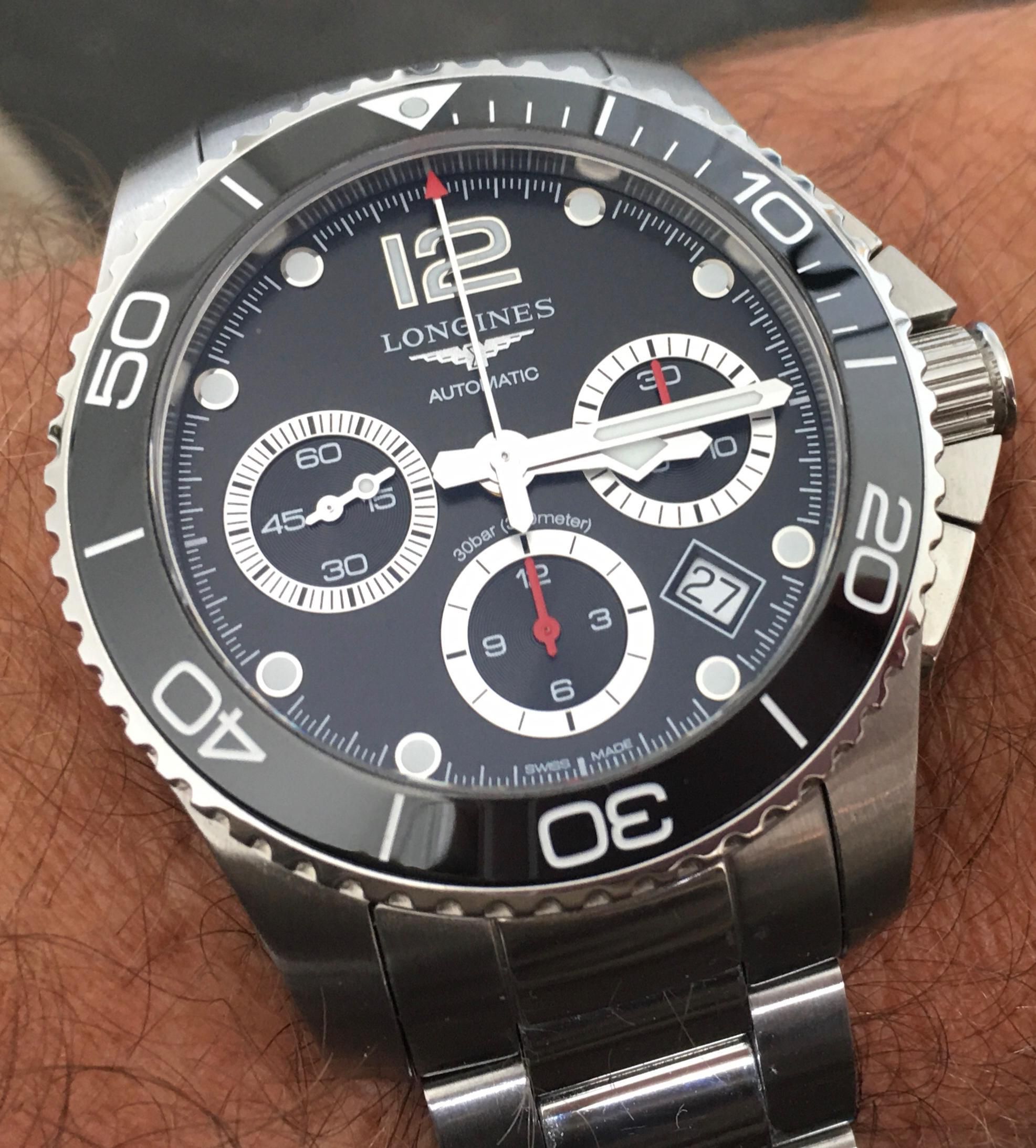 Longines Hydroconquest Chronograph Review | WatchCrunch