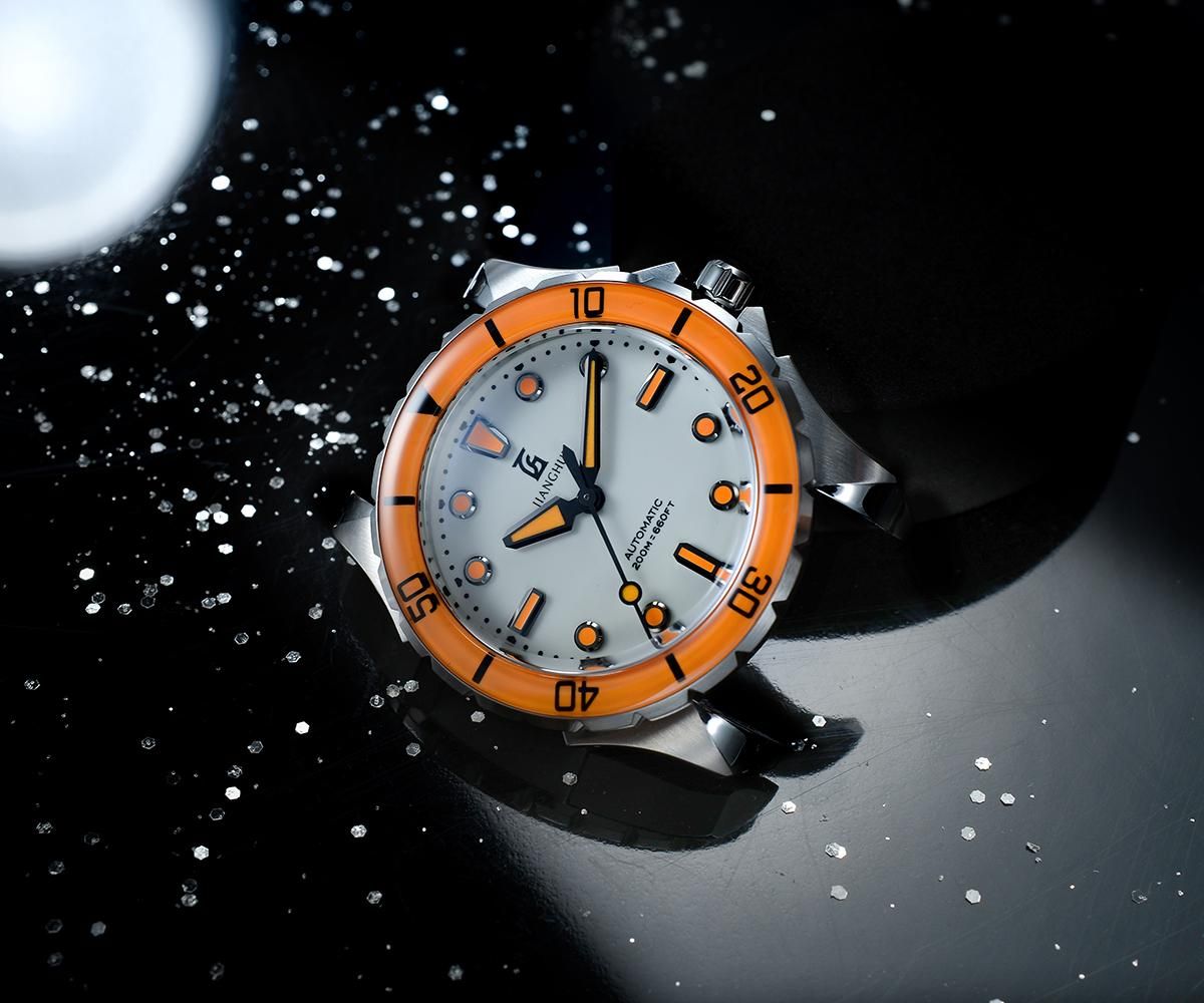 New friend debut JH04 series Xuanwu diving watch sample