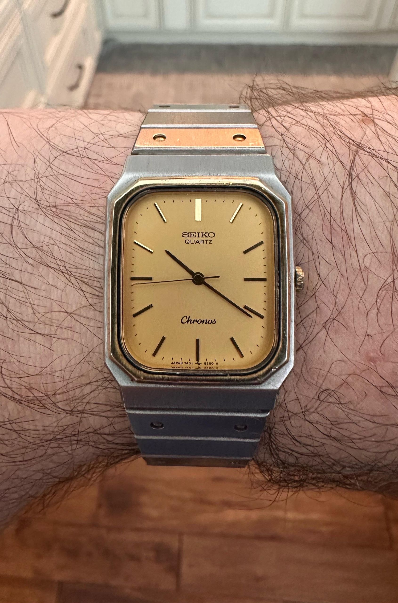 NWA! Seiko Chronos 7431-5400 (1986) | WatchCrunch