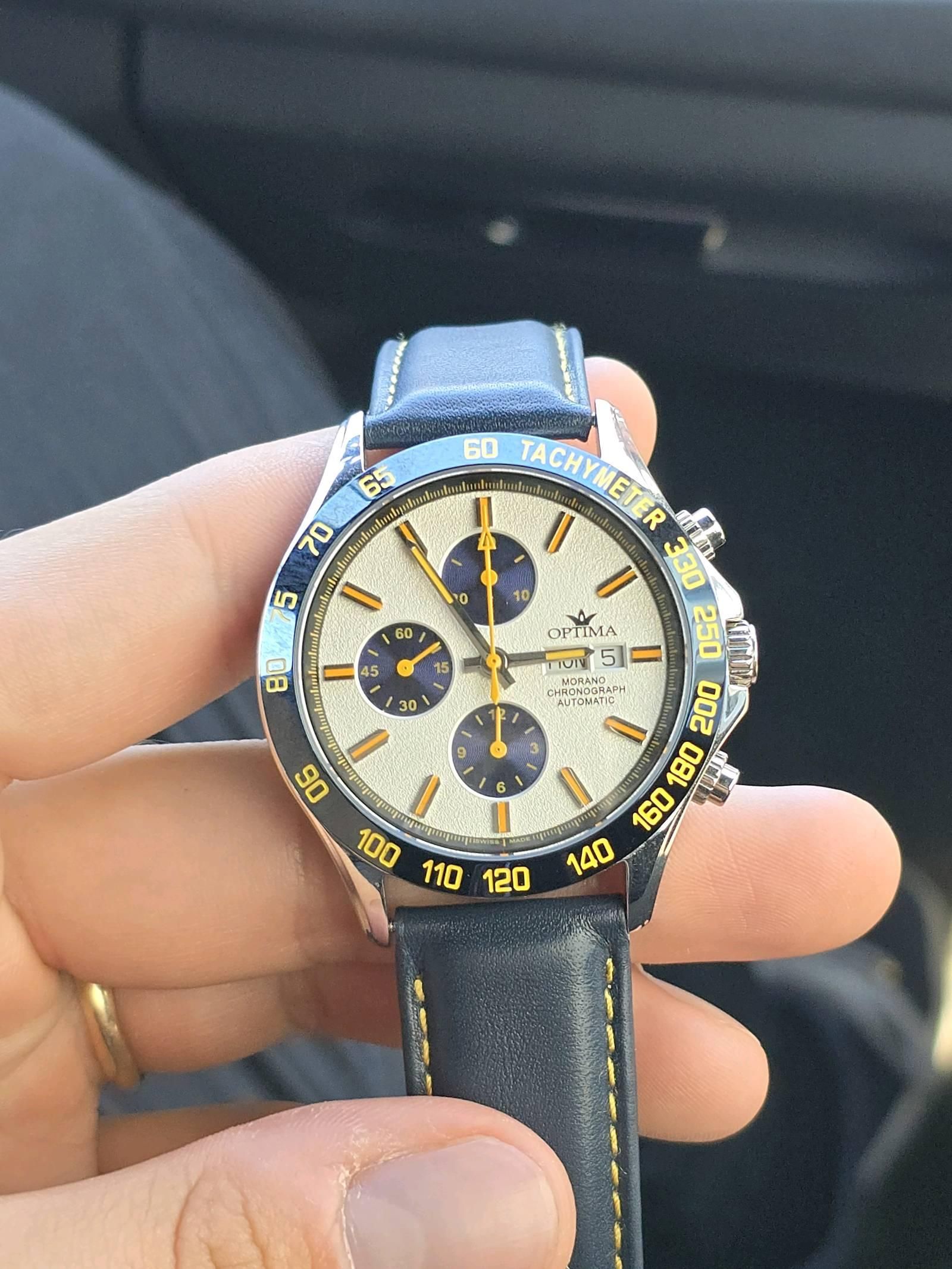 Optima Automatic Chronograph watch for inexpensive price | WatchCrunch