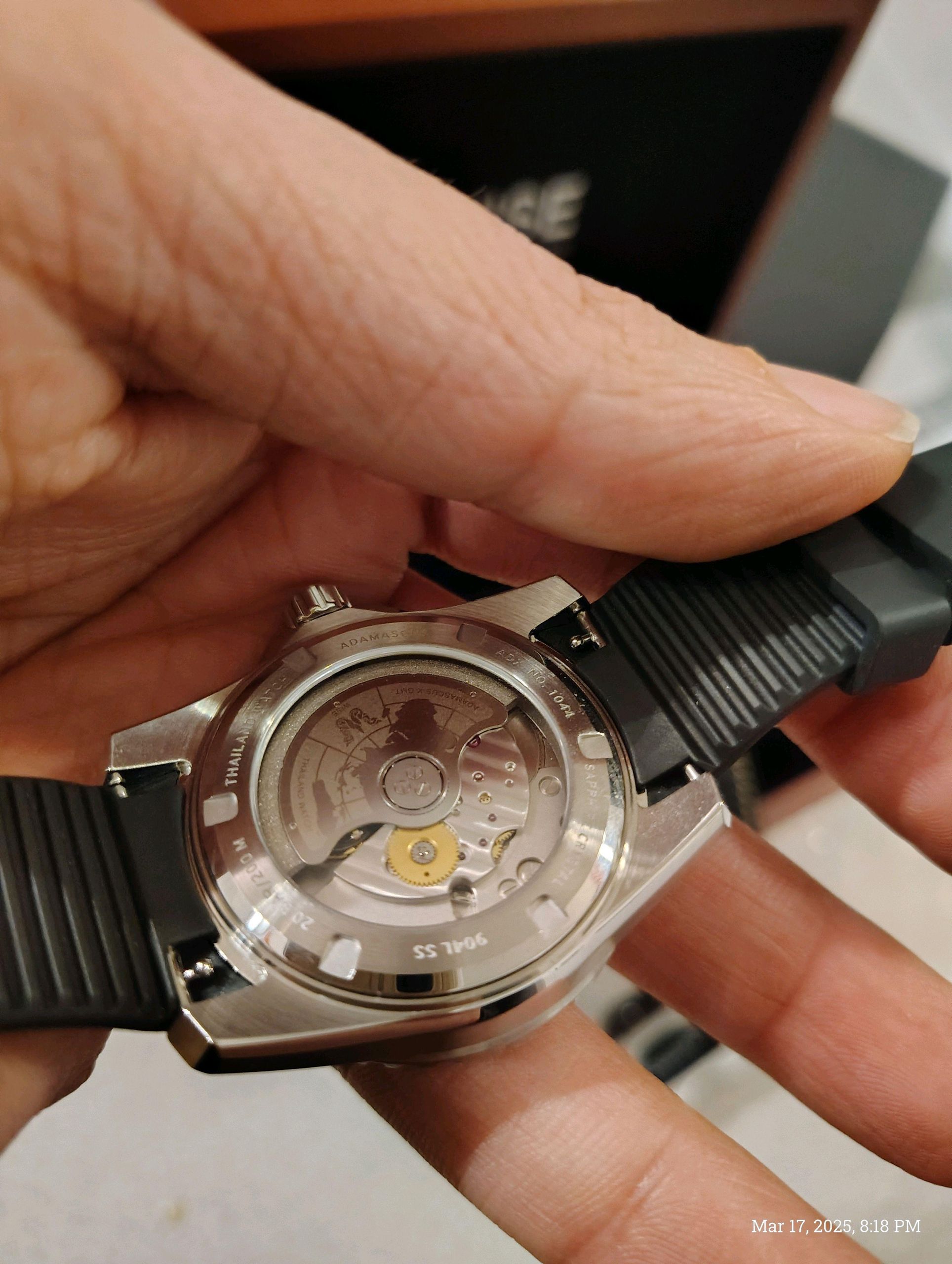 12/26.27.28.1/6   ゆさま様 WISE ADAMASCUS ADX120 TRUE GMT finally arrived!! | WatchCrunch