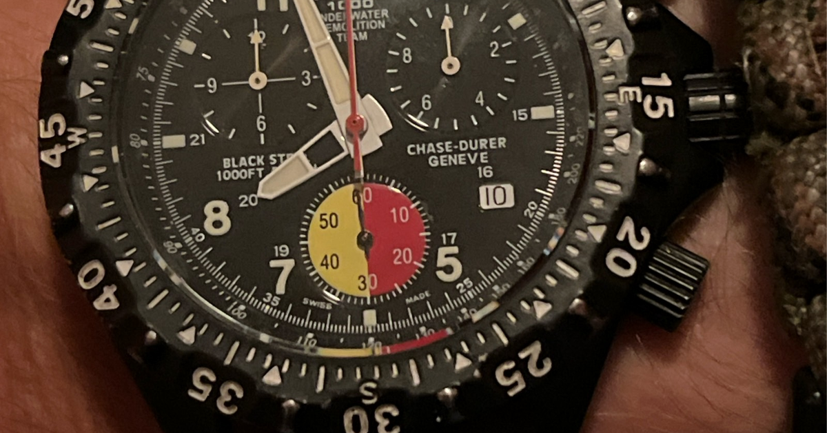 Chase-durer special forces 1000 underwater demolition team 