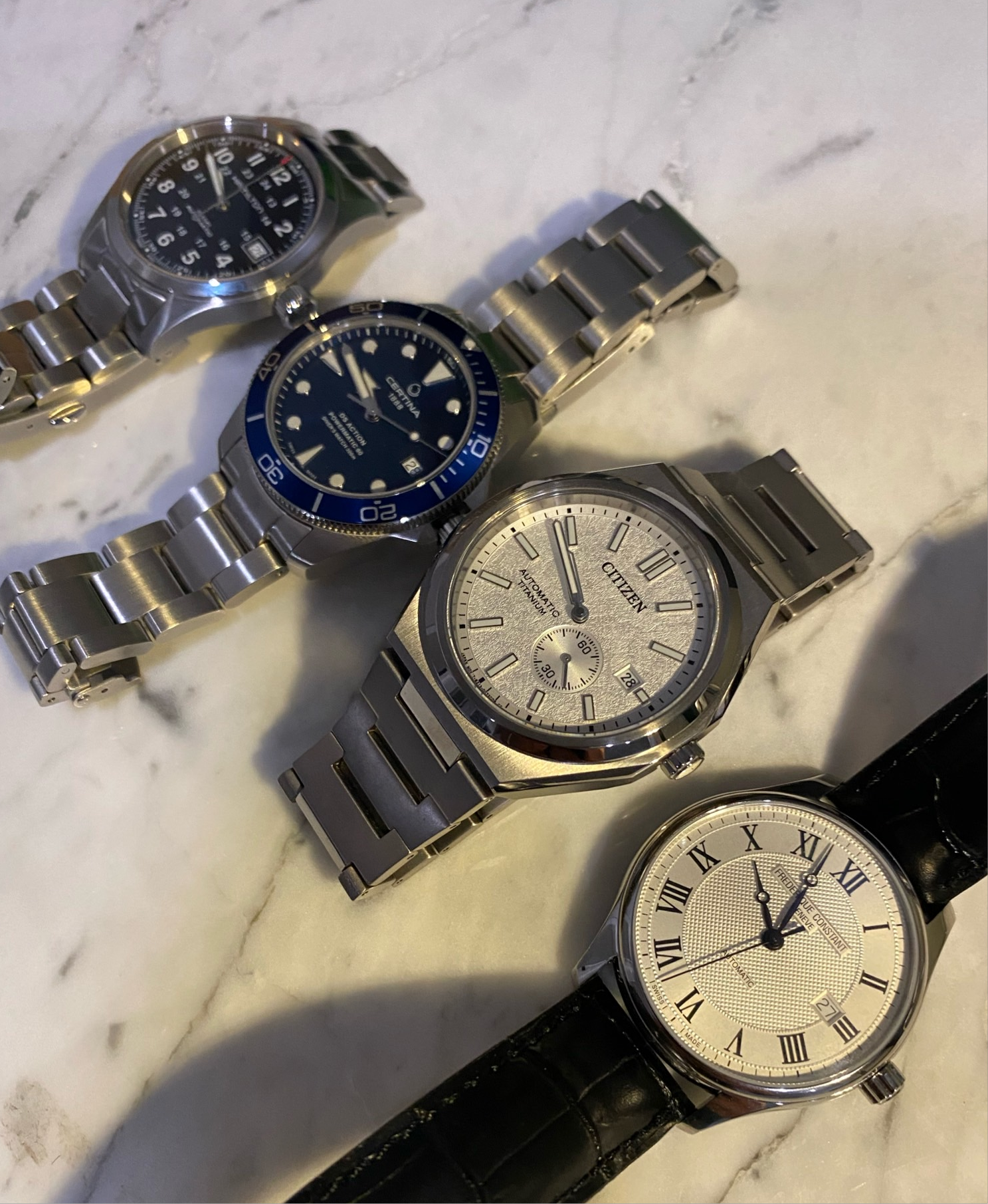 Current 4 watch collection | WatchCrunch