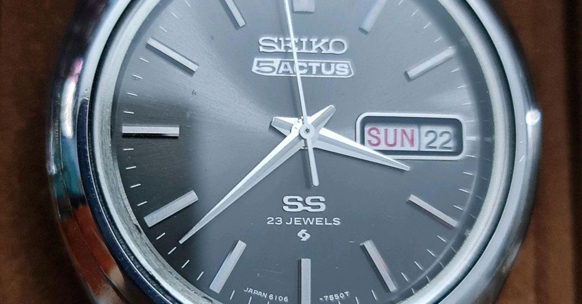 1970 Seiko 5 Actus SS 6106-7480 | WatchCrunch
