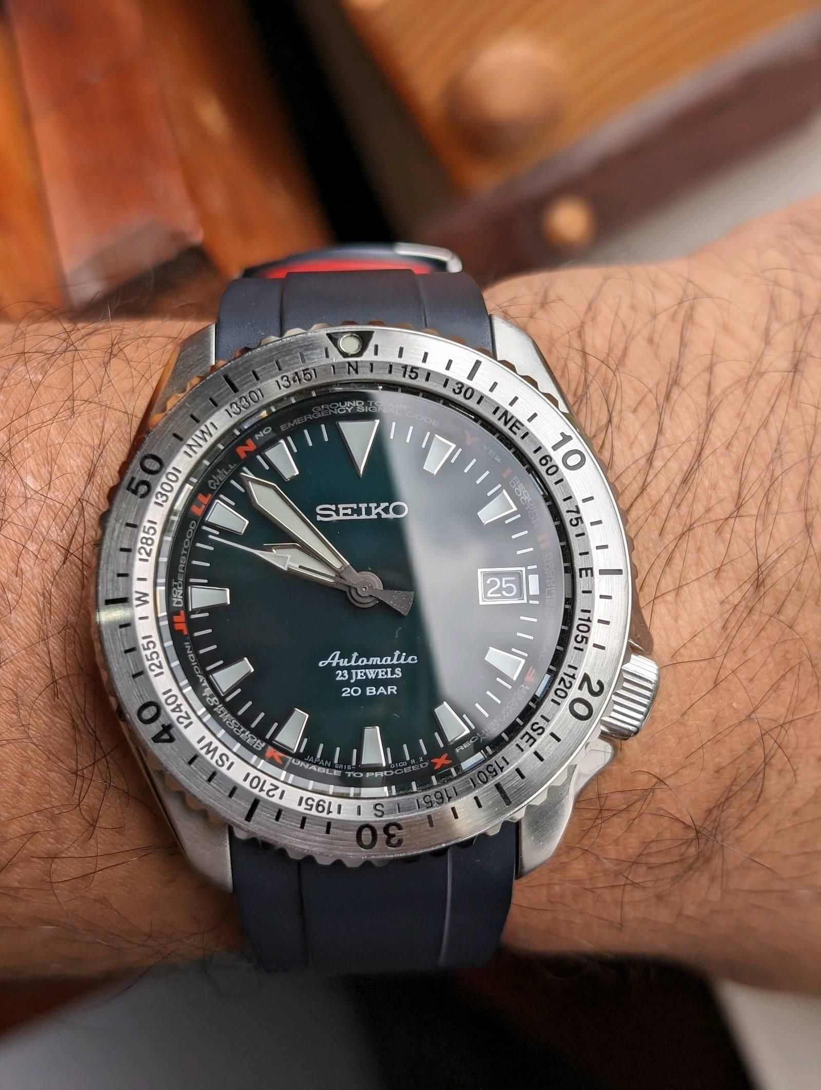 セイコー アルピニスト SARB059 SEIKO - 自動巻き 6R15-01K0 メルカリ 