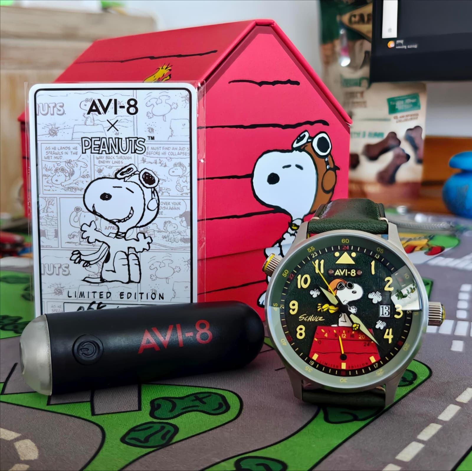✓ NWA - AVI-8 HAWKER HURRICANE McKellar Dual Time x Peanuts