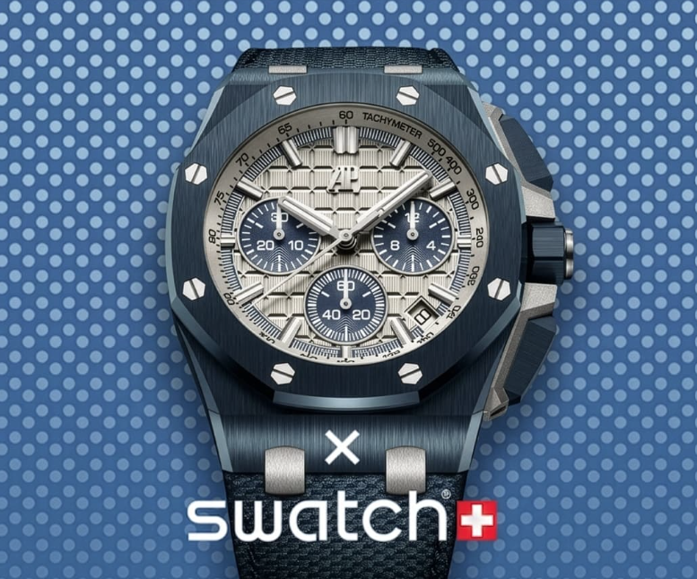 Hey, did you hear - a Swatch x AP collab may be coming | WatchCrunch