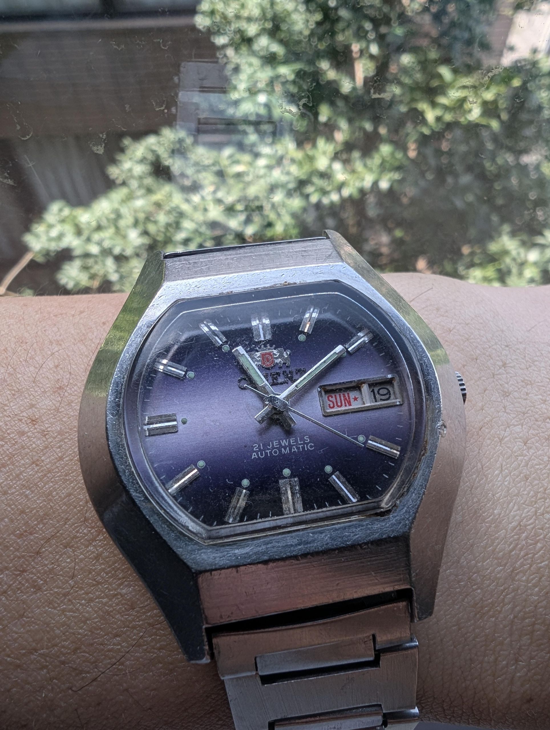 Orient 1946 Purple Dial