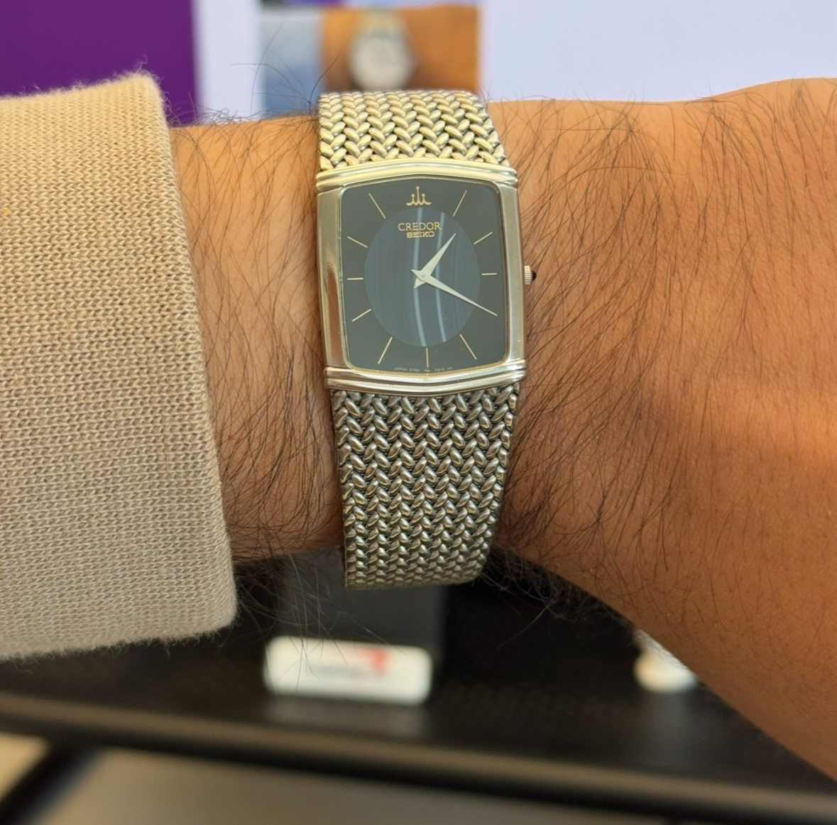 Seiko Credor 2F70-5390 Stone dial | WatchCrunch