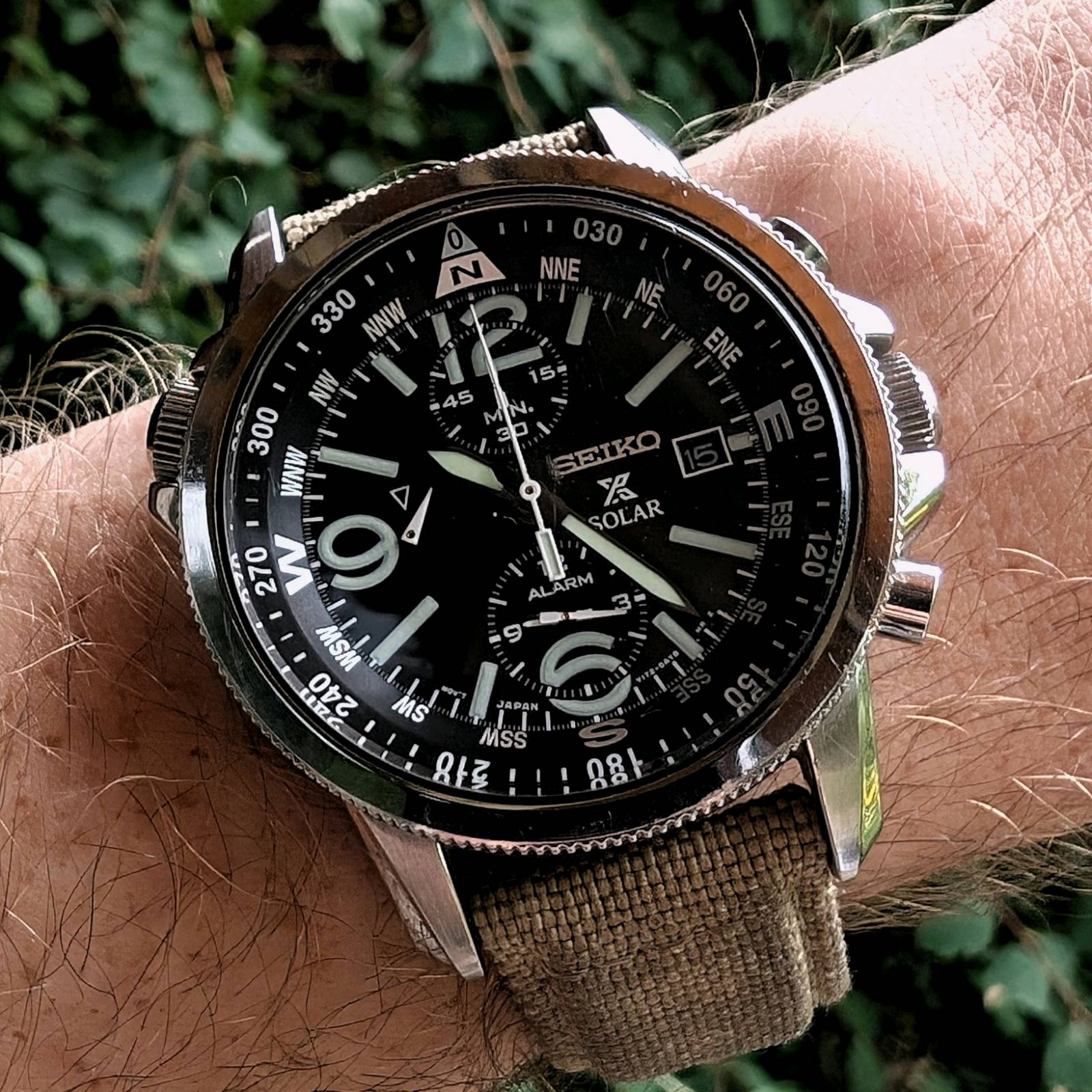 Seiko Solar Chronograph | WatchCrunch