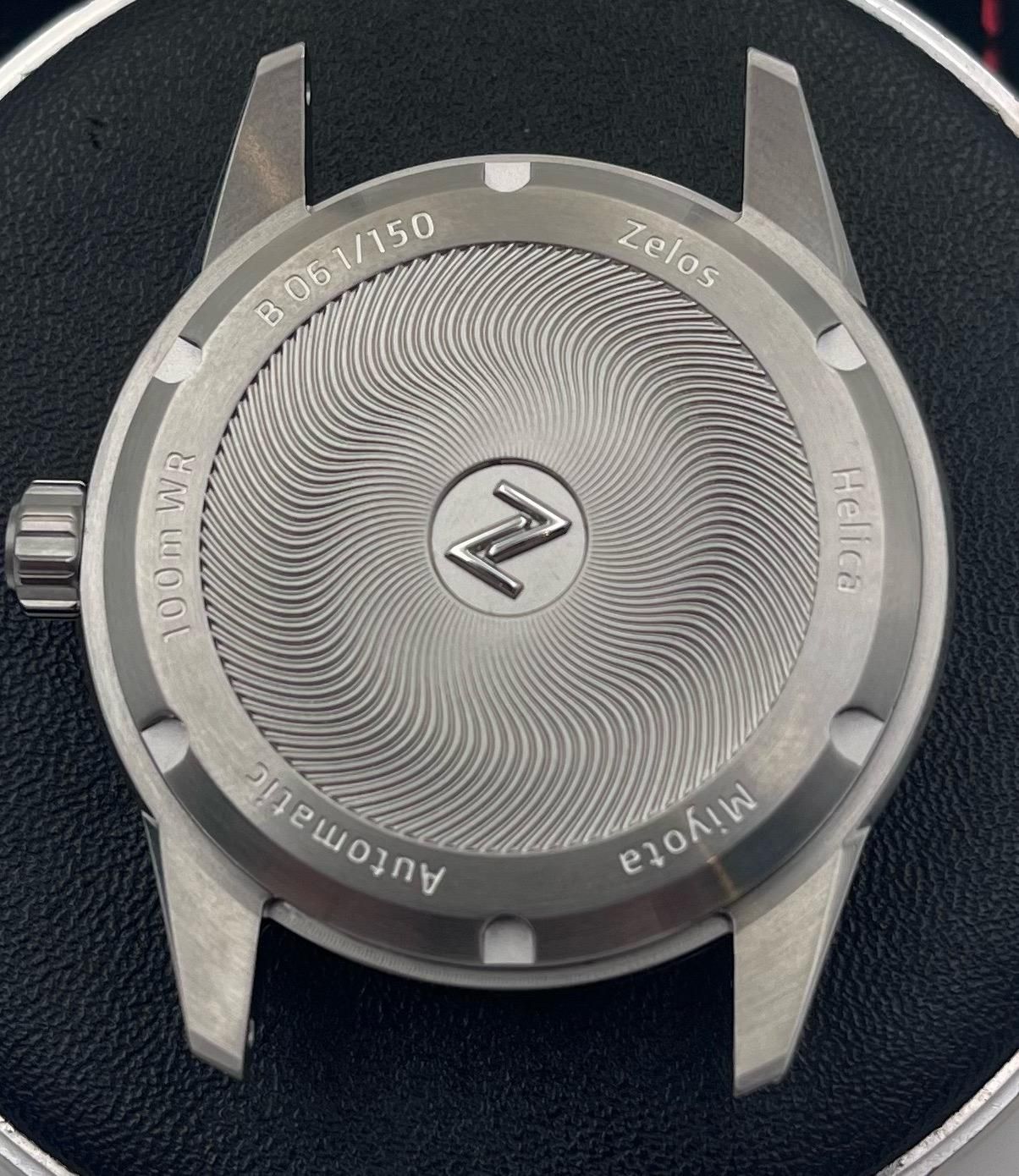 NWA] The Zelos Helica 39 Kyanite Has Arrived