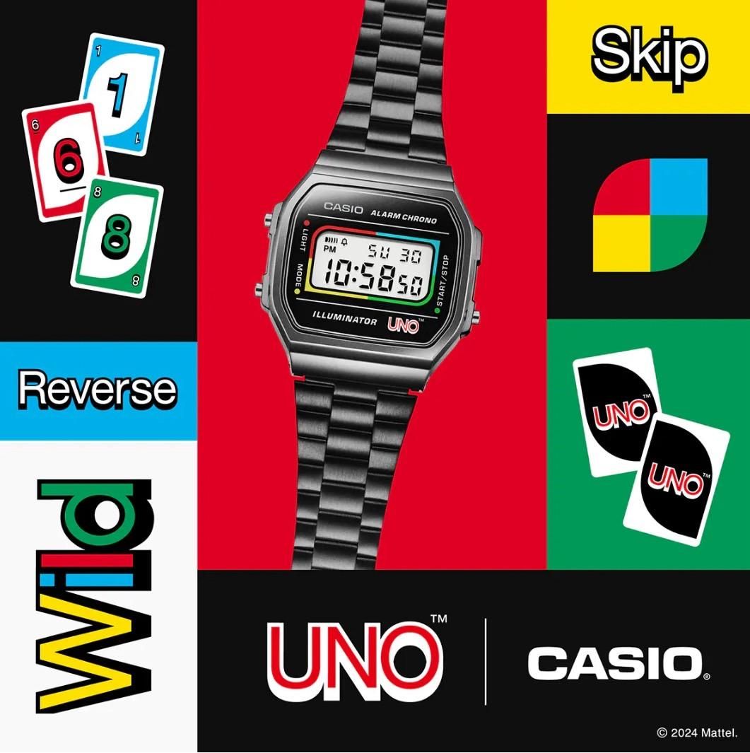 Casio x Uno collaboration | WatchCrunch