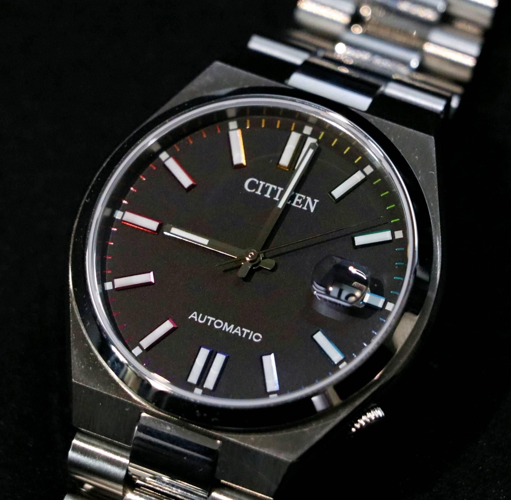CITIZEN TSUYOSA collection ブラックレインボー Citizen Tsuyosa Black Rainbow | WatchCrunch