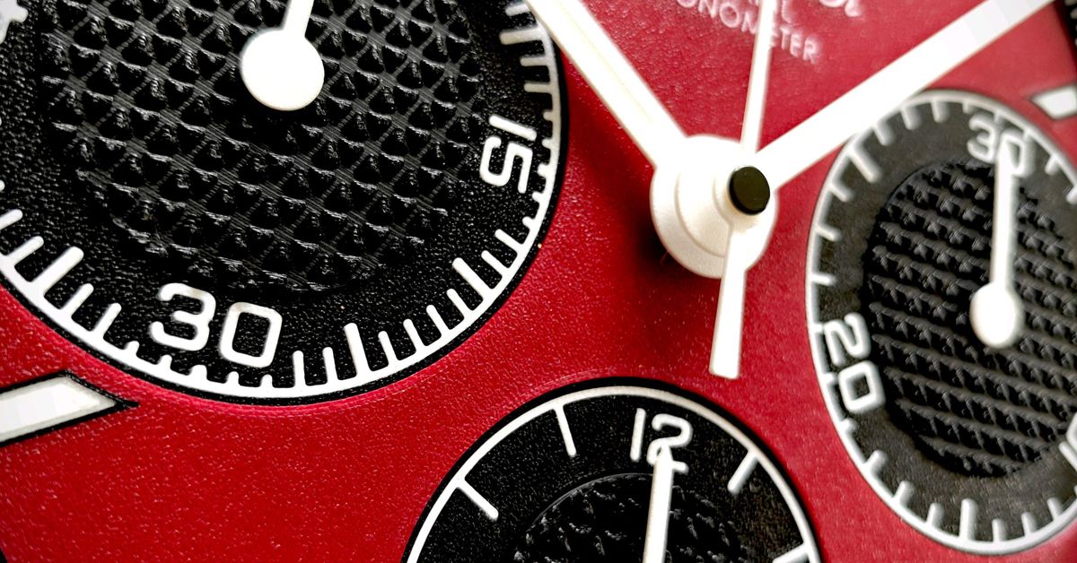 Speedmaster Racing Red | WatchCrunch