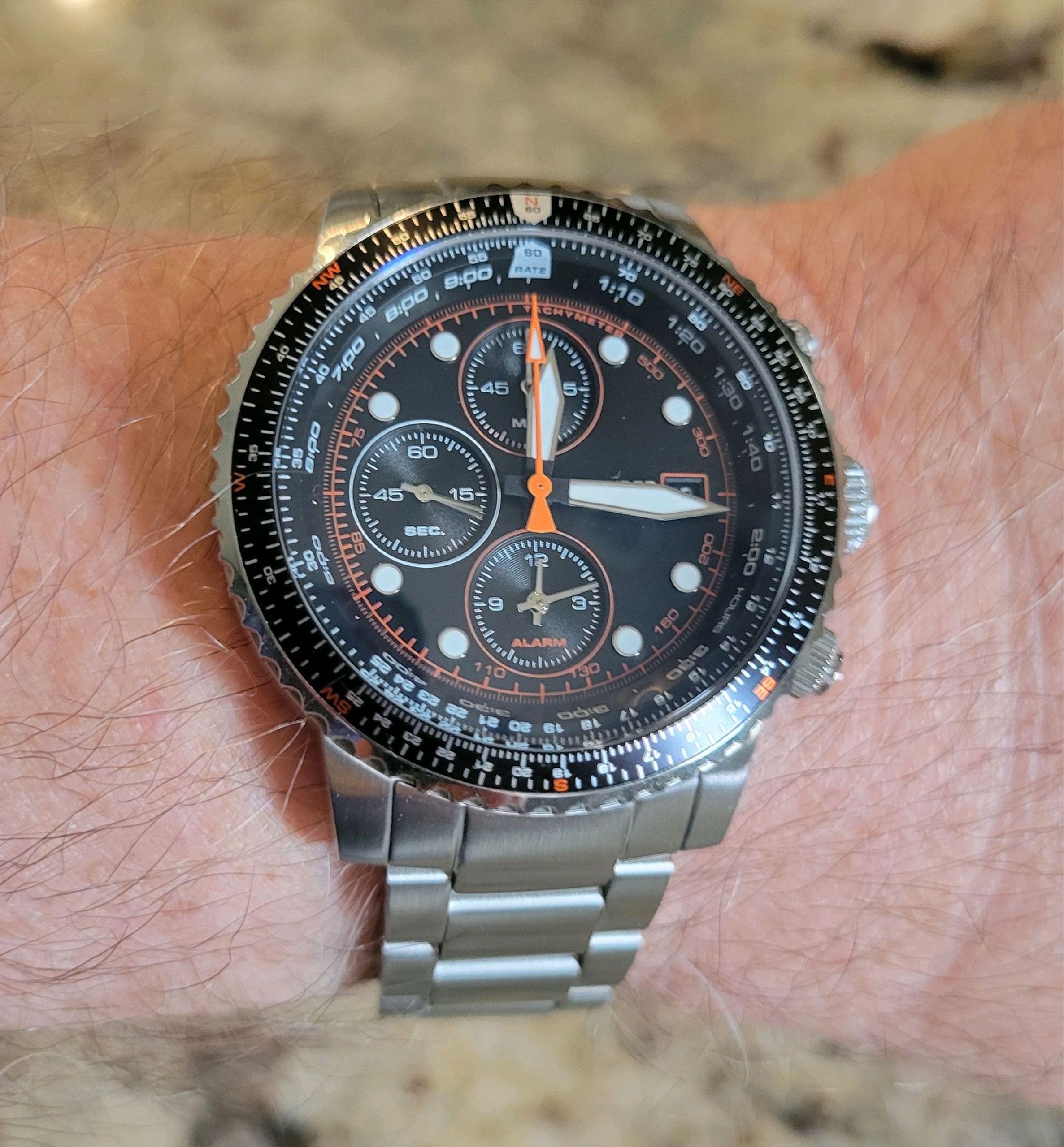 ISLANDER Calverton Chronograph Islander Calverton Flight 