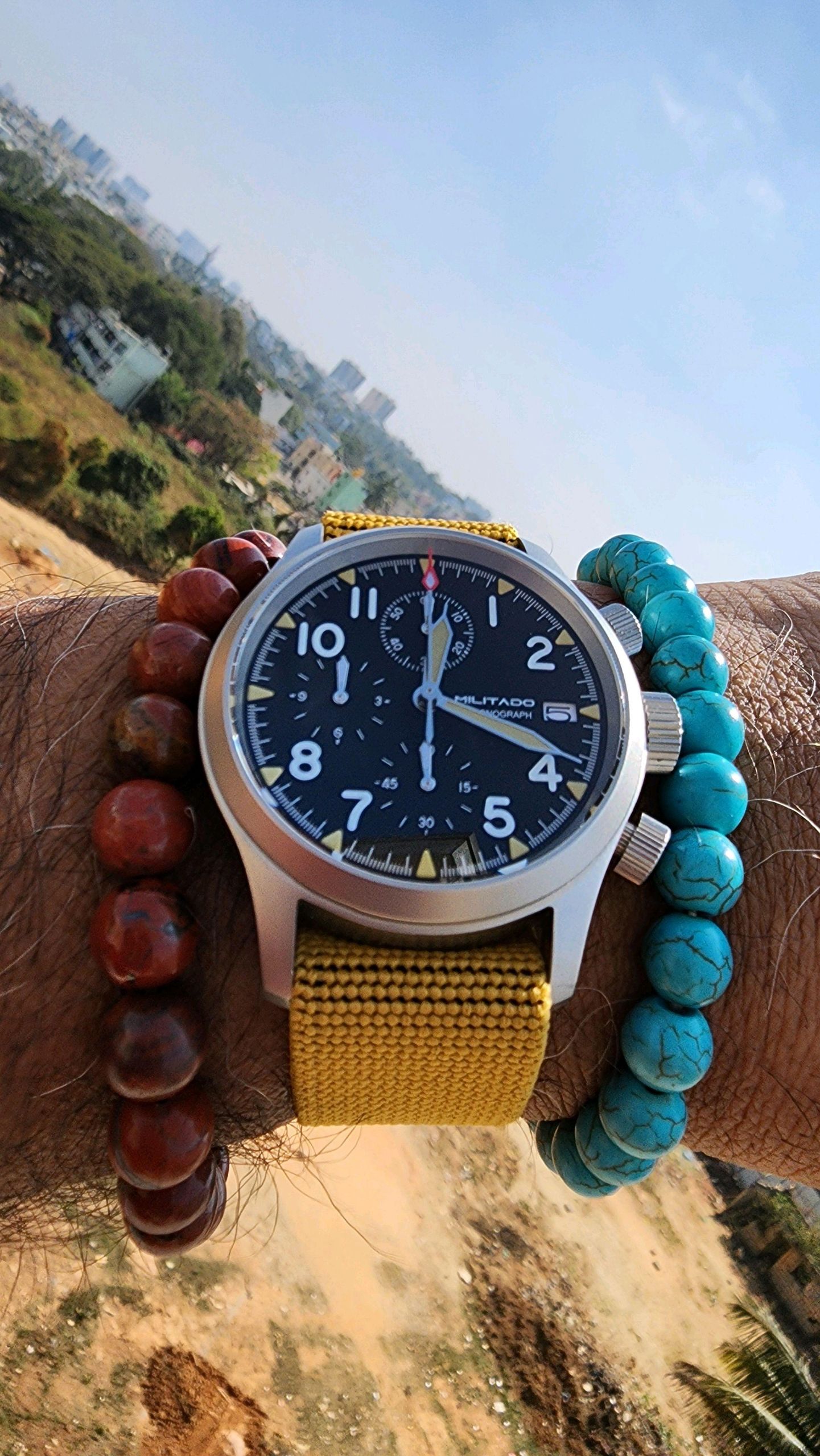 MILITADO Retro VK67 Quartz Chronograph ML1868-2 | WatchCrunch