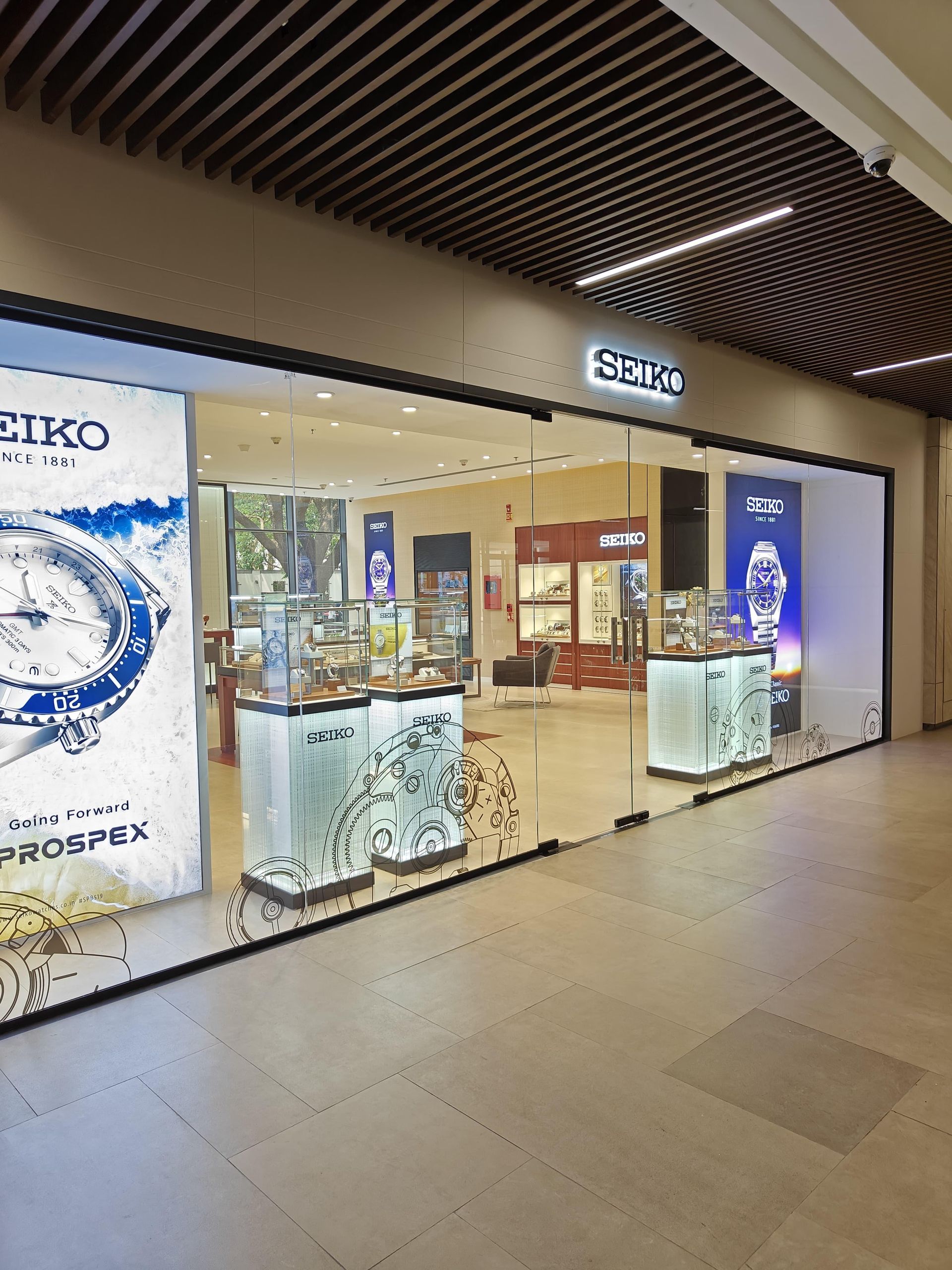 My first every visit to Seiko Flagship boutique in India