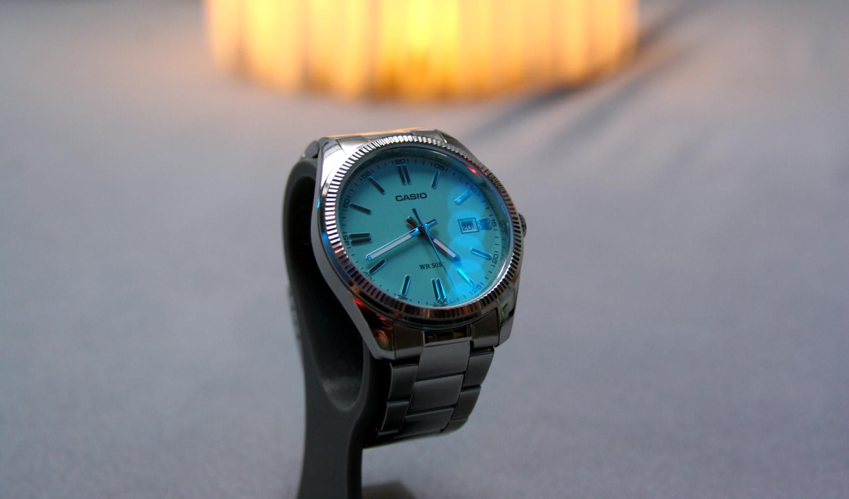 CASIO MTP-1302PD-2A2V in Tiffany Blue 