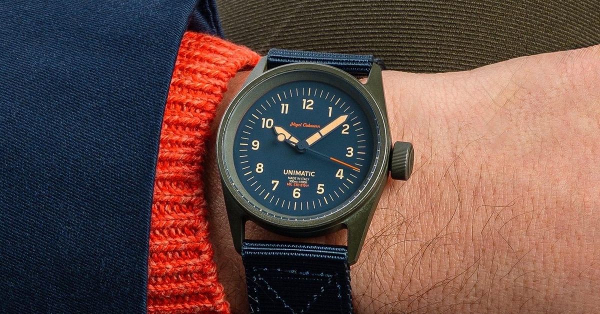 Unimatic x Nigel Cabourn UT5-TANC | WatchCrunch