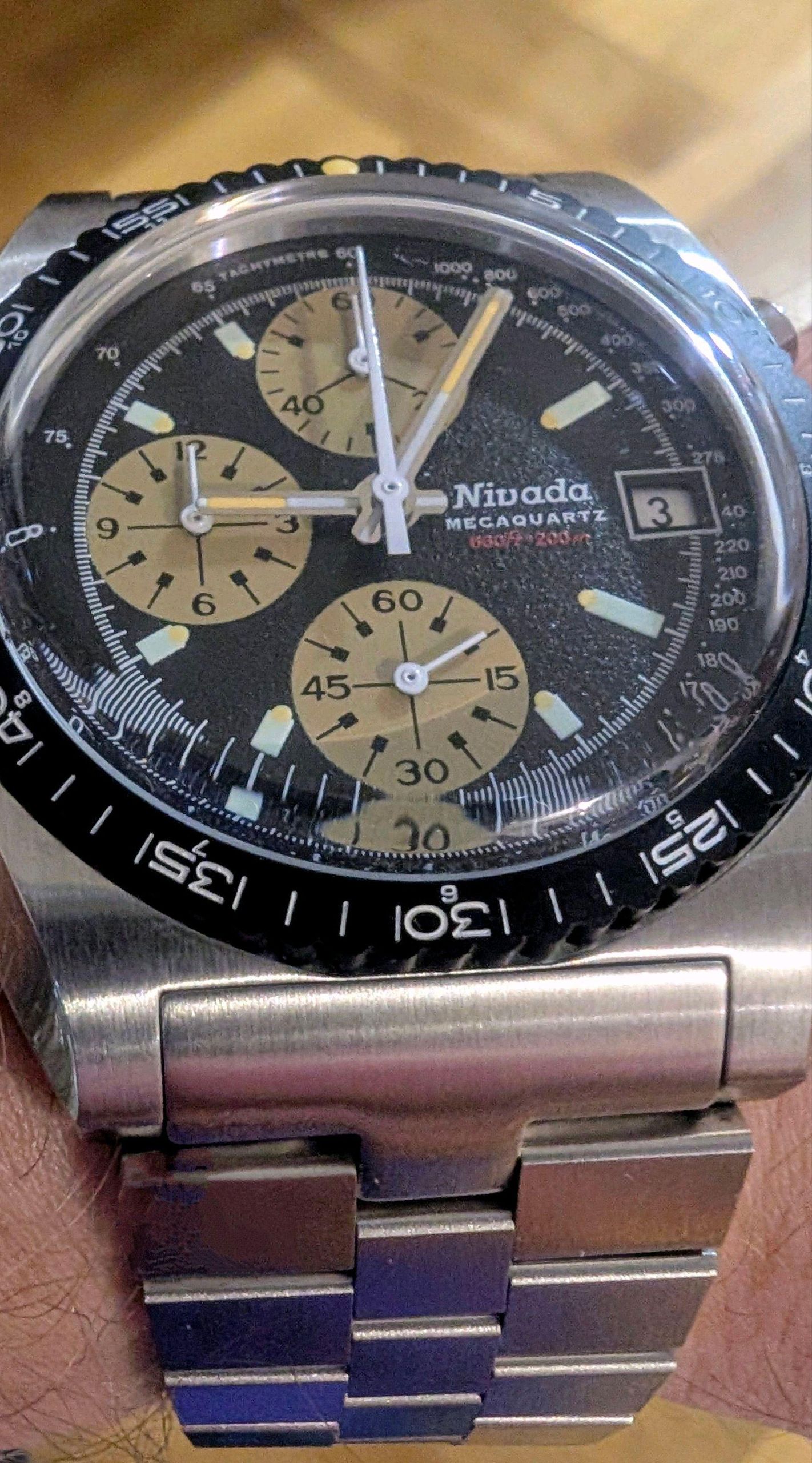 NWA Nivada Grenchen Chronosport Mecaquartz | WatchCrunch
