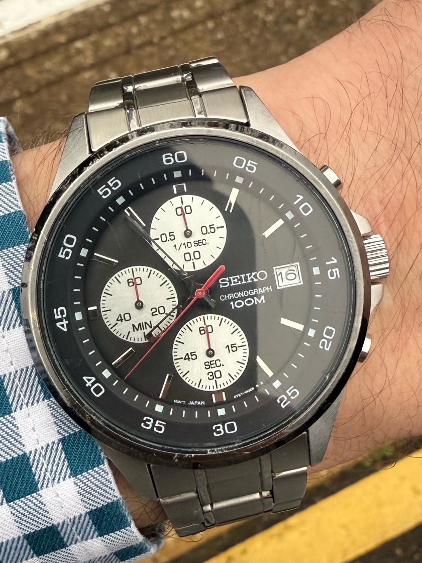 Seiko Chronograph 4T57-00E0 | WatchCrunch