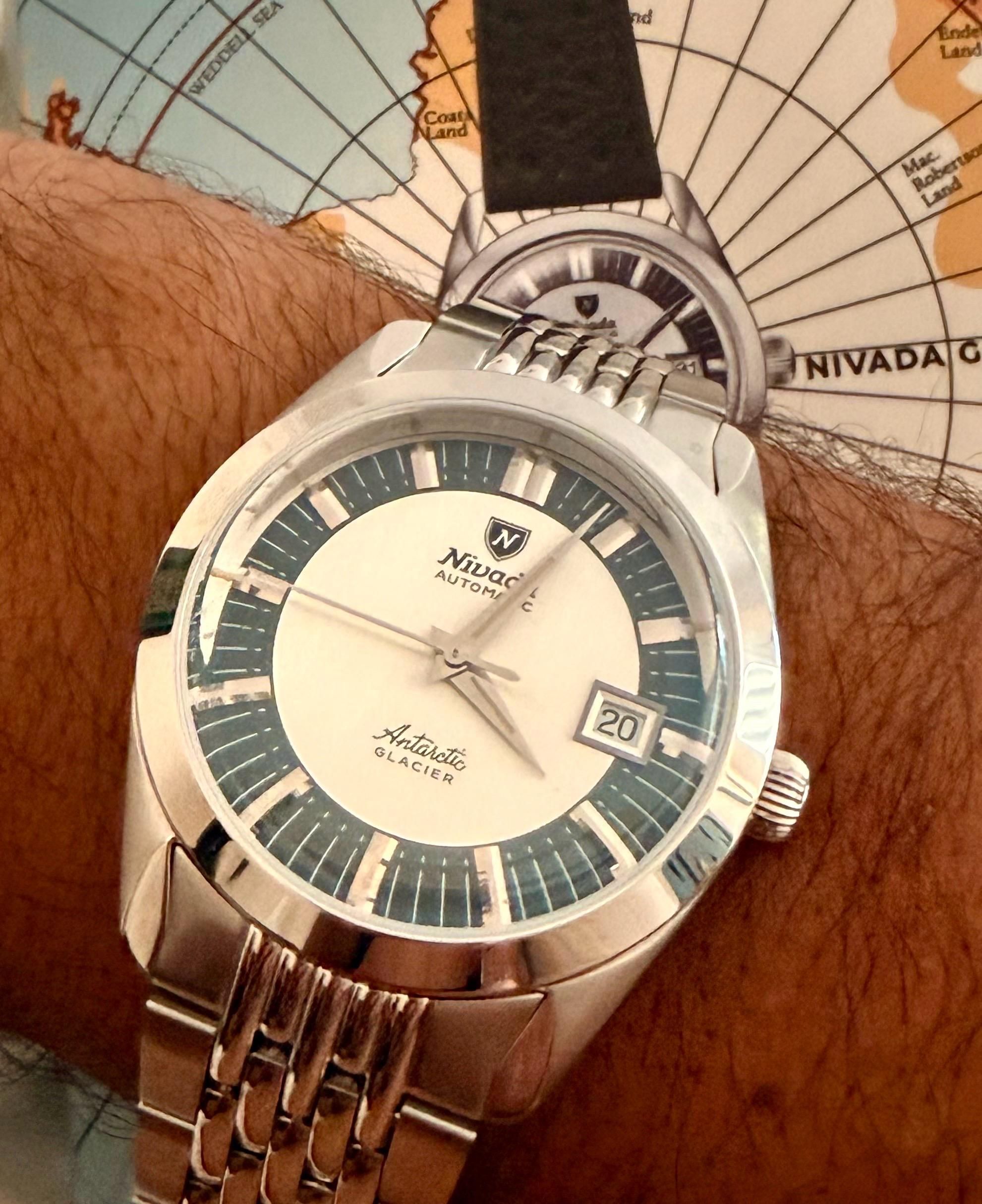 Day 1 - Nivada Grenchen Antarctic Glacier | WatchCrunch