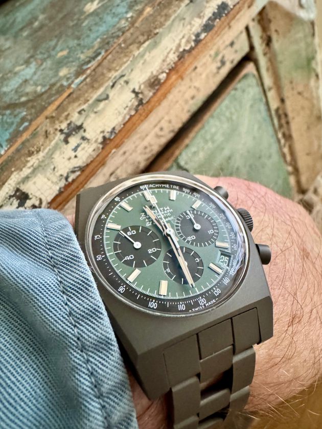 Stealthy Zenith: El Primero A384 Revival Safari review | WatchCrunch