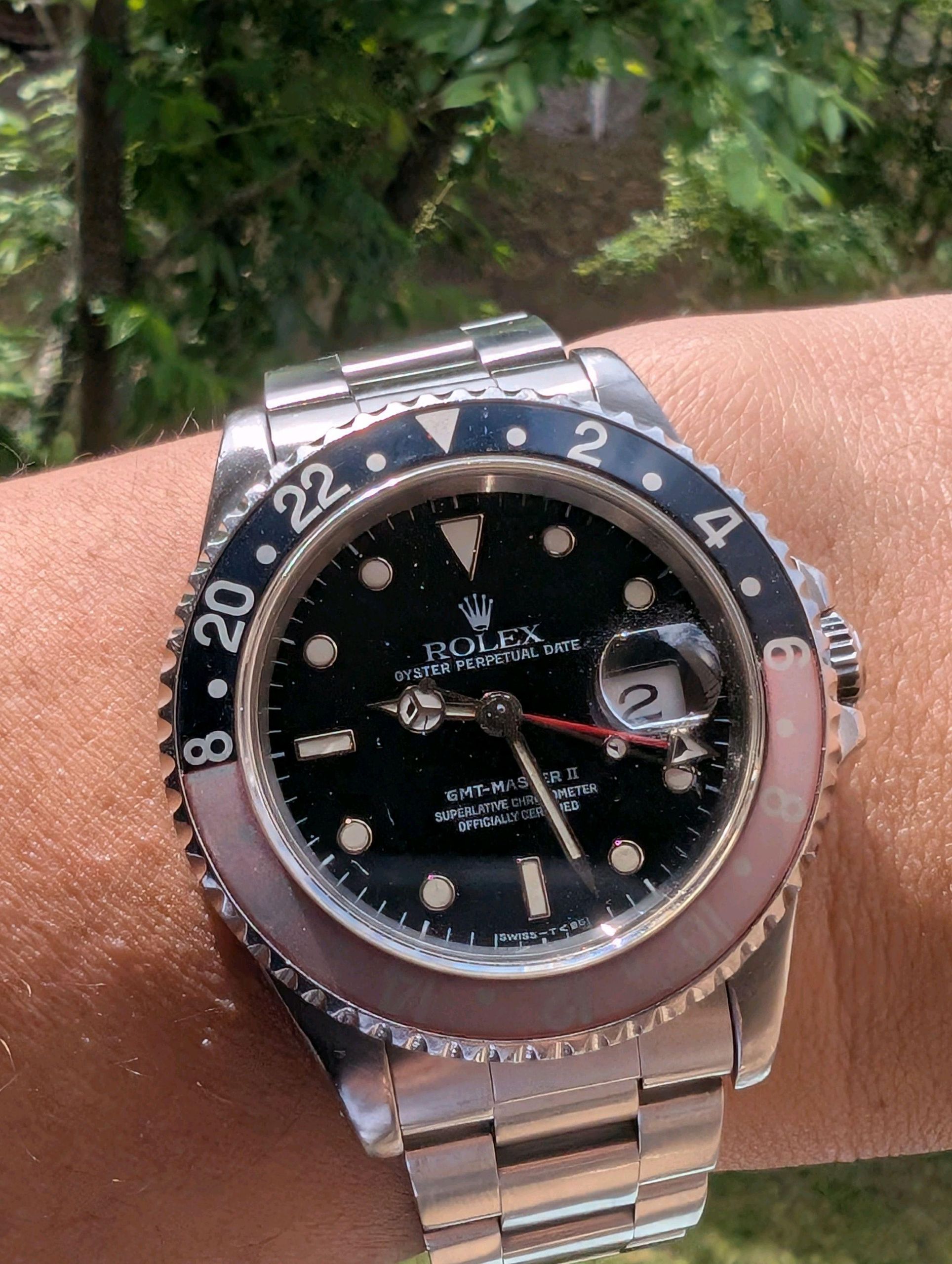 Rolex GMT Master II Coke