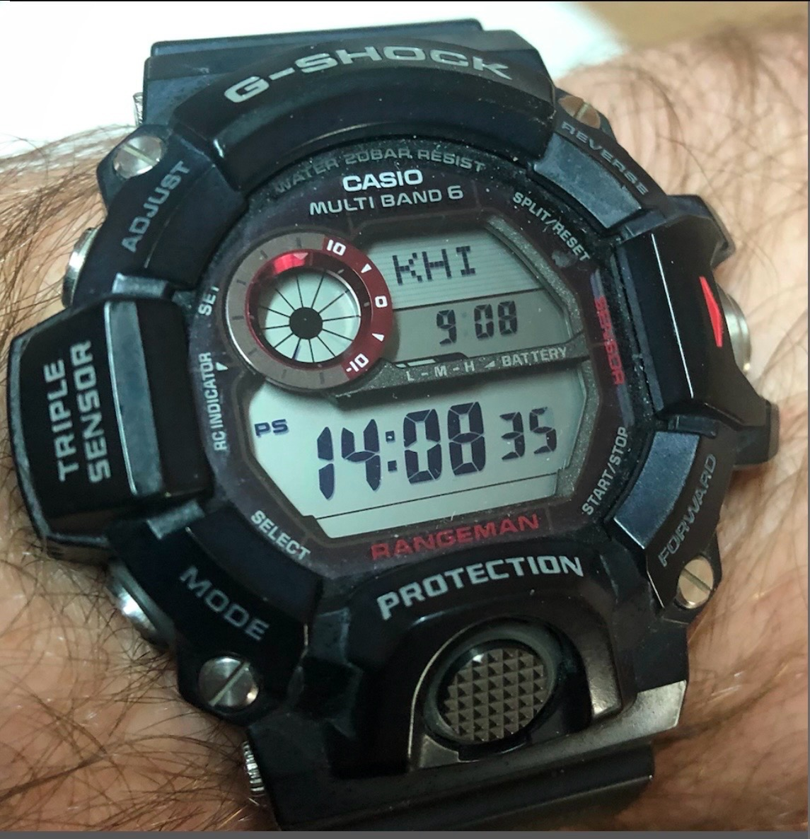 CASIO G-SHOCK レンジマン Review – Casio G-Shock Rangeman | WatchCrunch