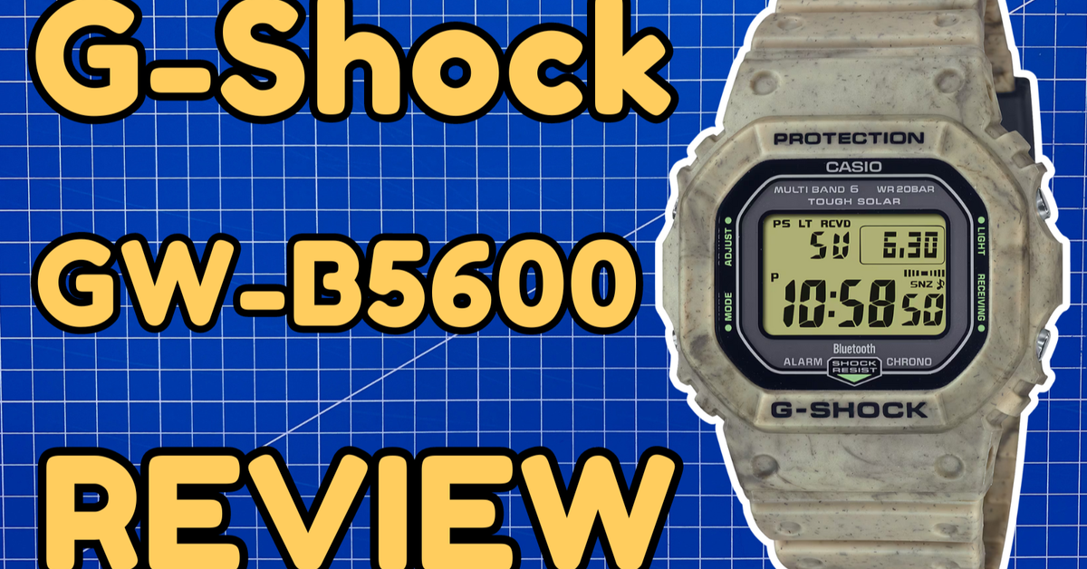 Casio G-Shock GW-B5600SL Review: A Desert Themed Timepiece with