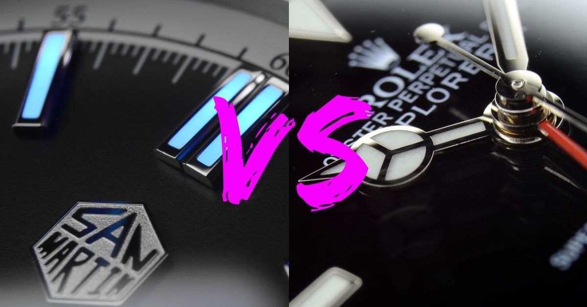 Rolex Explorer II vs San Martin SN0116 under the microscope | WatchCrunch