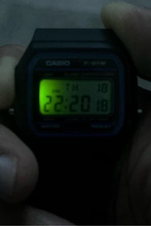 Casio F91W Backlight spreader | WatchCrunch