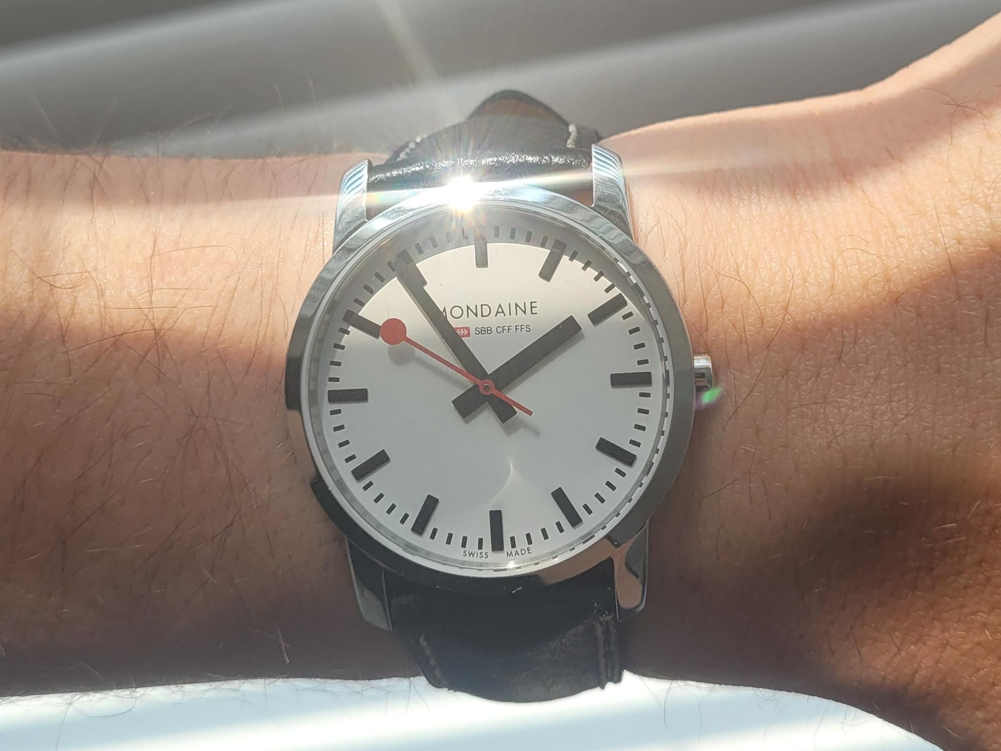 Mondaine Simply Elegant 36mm | WatchCrunch