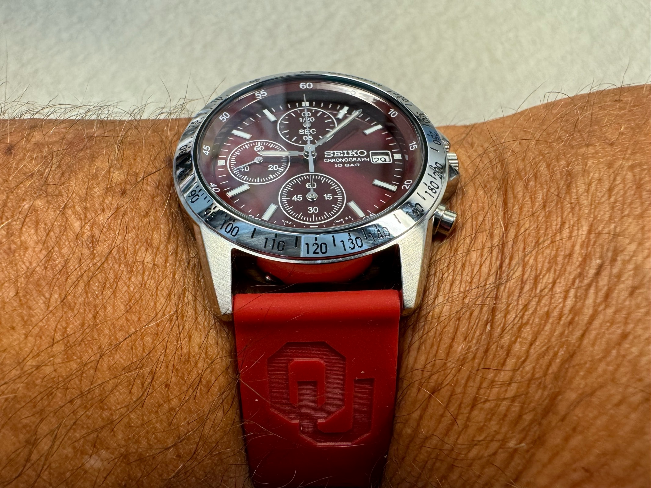Seiko SBTQ045 Chronograph | WatchCrunch