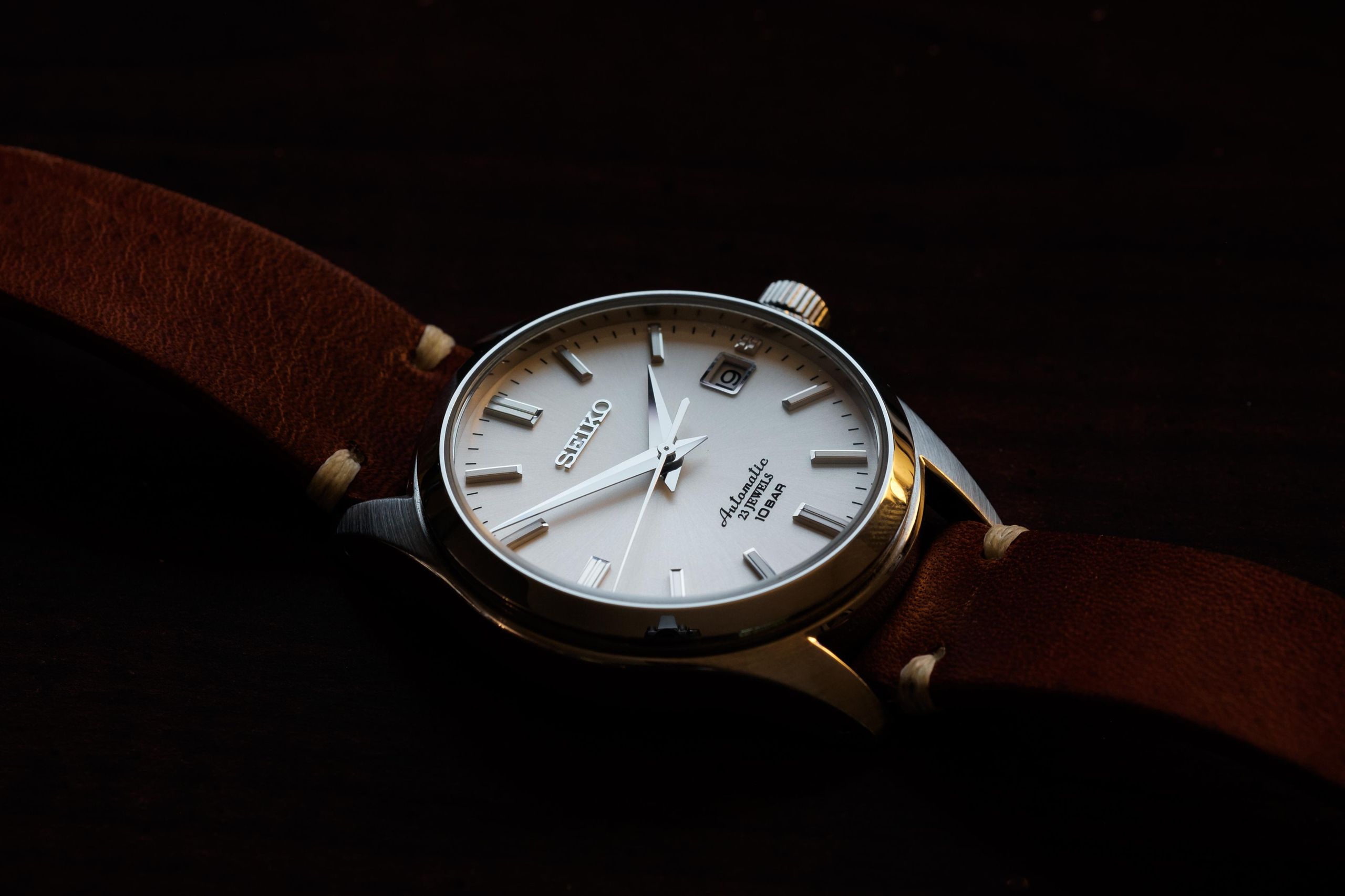 Seiko SZSB011 And A Leather Strap | WatchCrunch