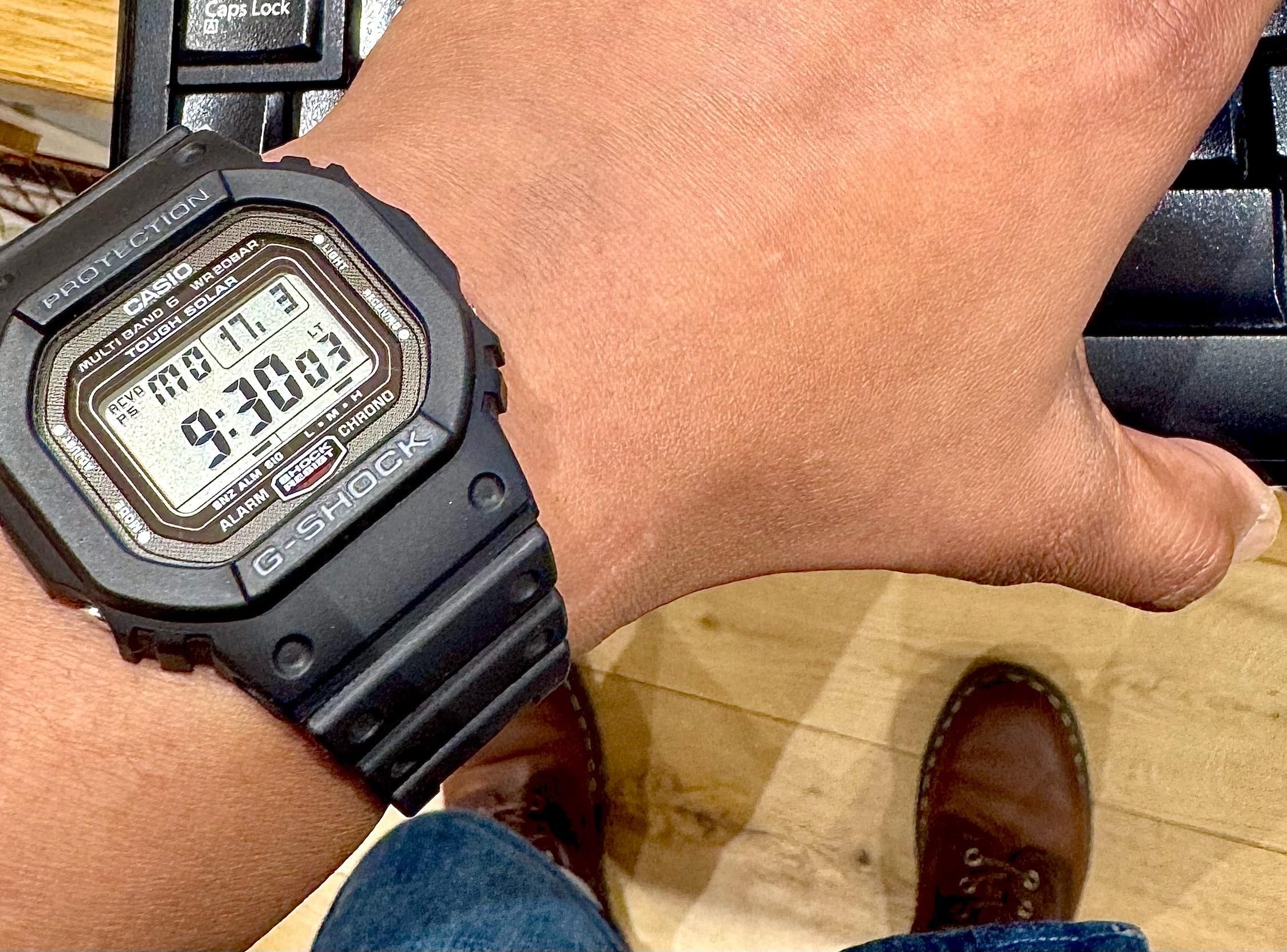 The GW-5000U: The Most Distractingly Simple Watch Ever | WatchCrunch