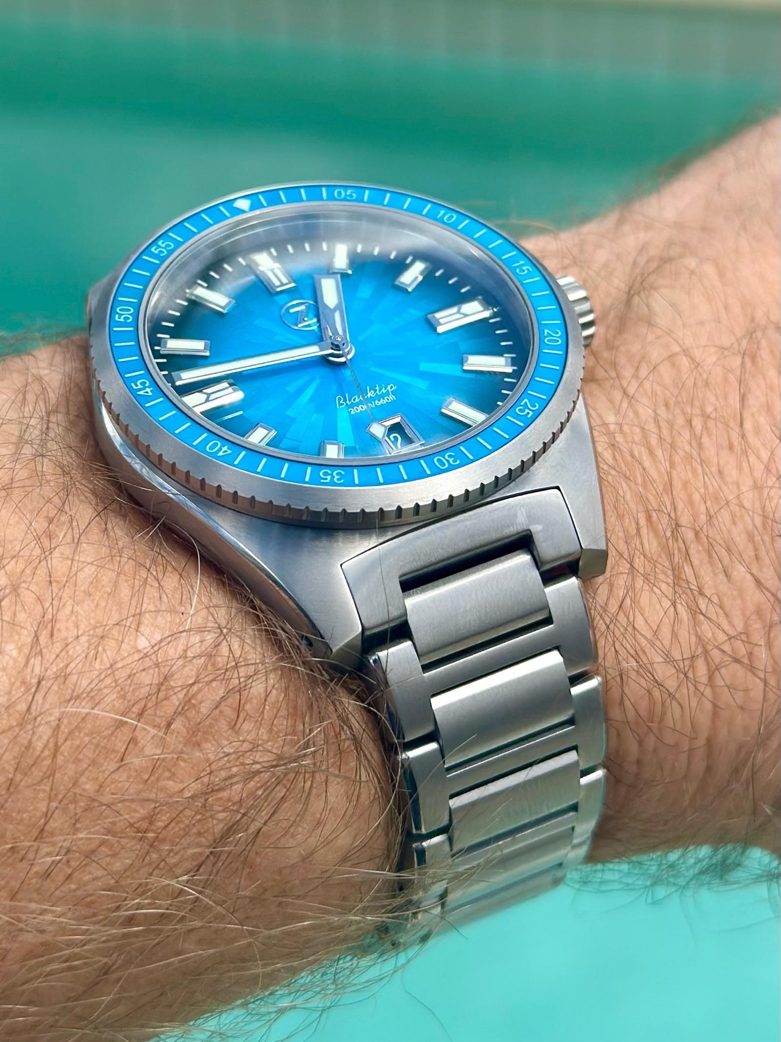 Zelos Blacktip Ti Mosaic MOP | WatchCrunch