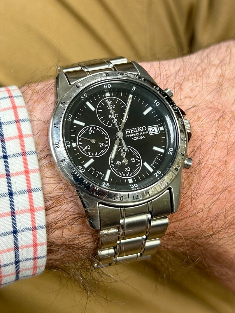 Seiko Chronograph 7T92-0DW0 | WatchCrunch