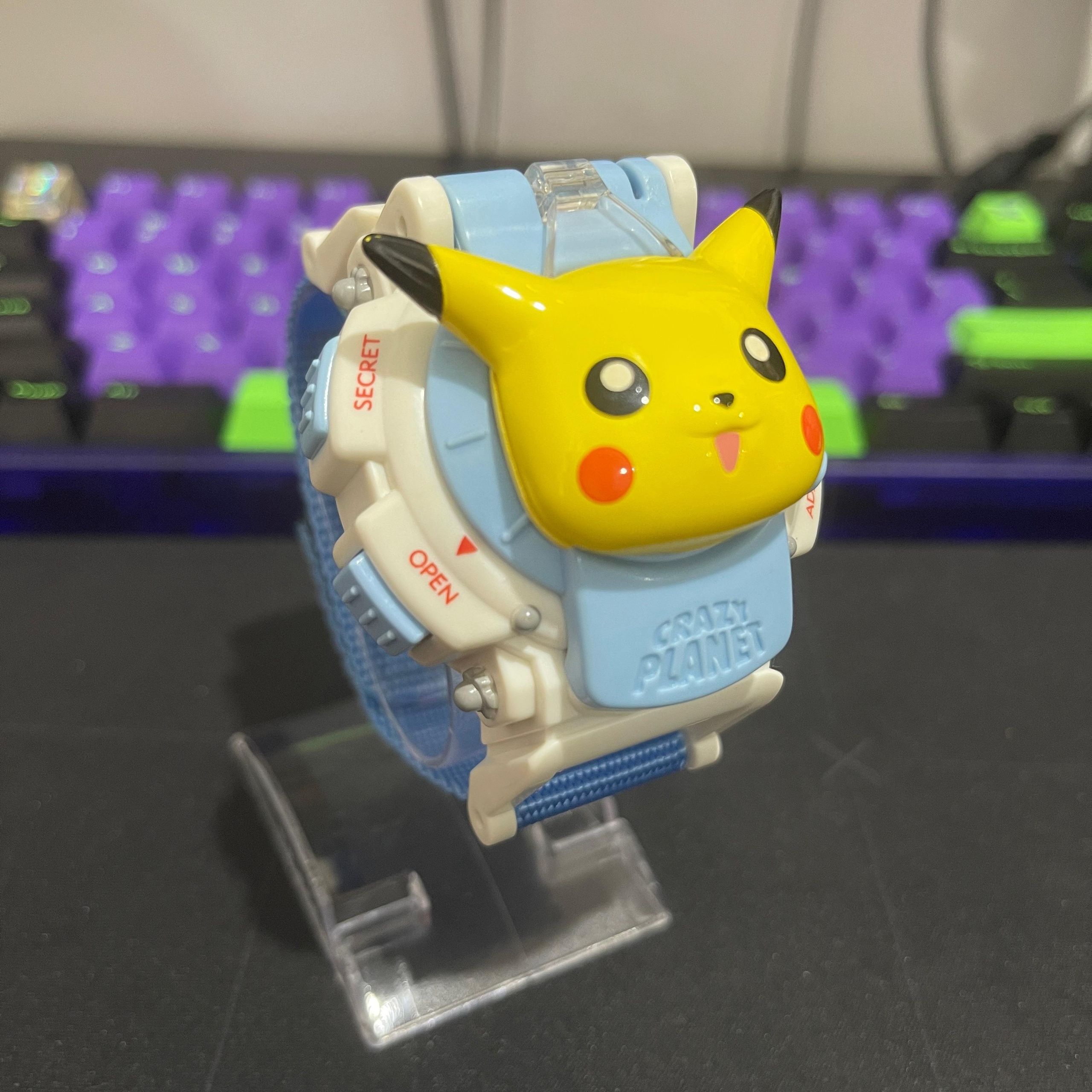Crazy Planet Gum Watch (Pikachu) | WatchCrunch