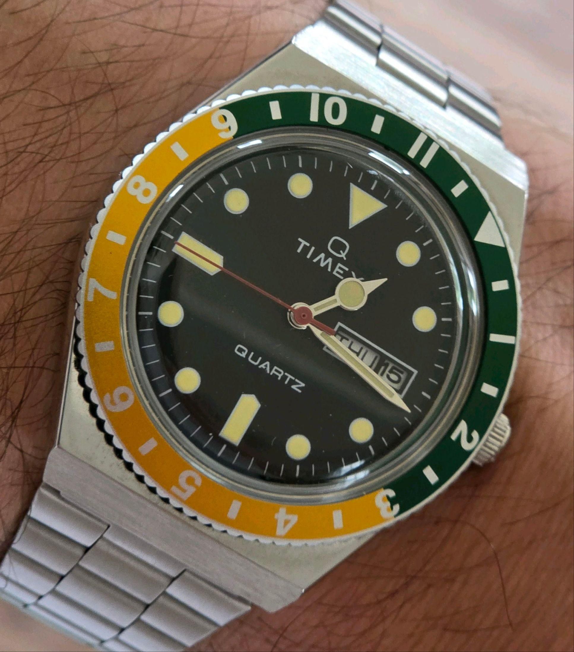 Timex Q Mod Timex Q Reissue | WatchCrunch