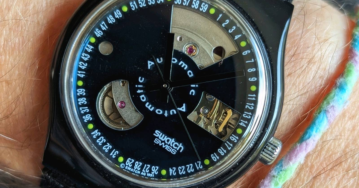 Swatch Black Motion | WatchCrunch