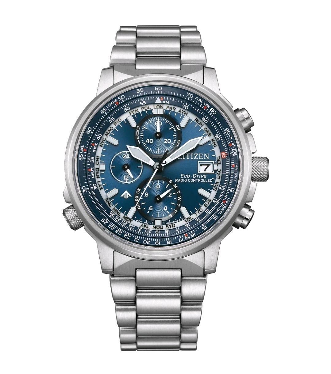 ひー9282cmブルーAM Brand New Citizen Promaster Sky Pilot 41mm | WatchCrunch