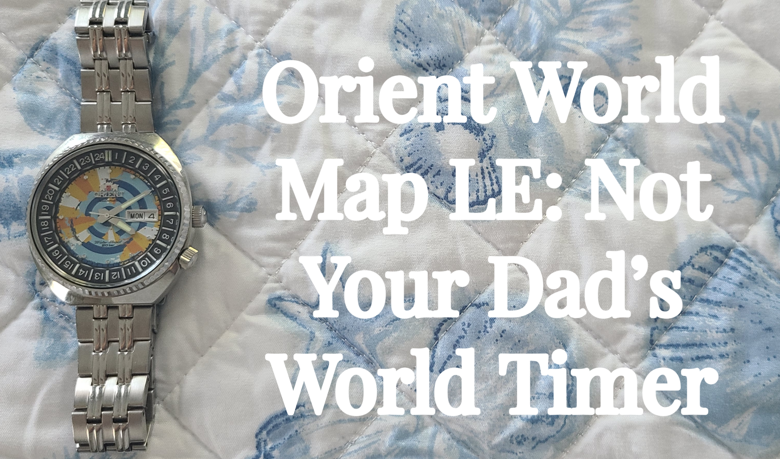Orient World Map Limited Edition Review: Not Your Dad's World