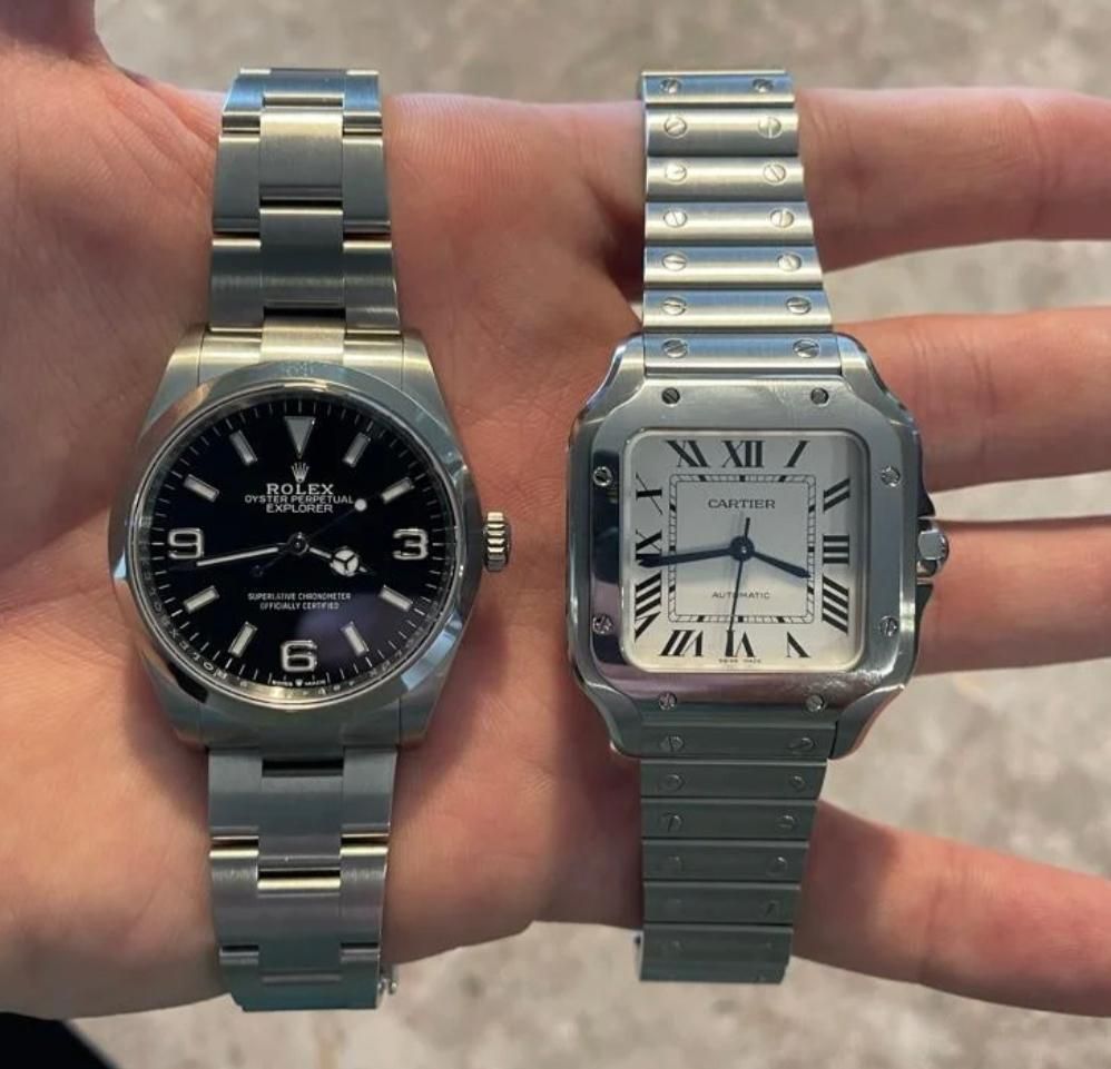 rolex cartier explorer