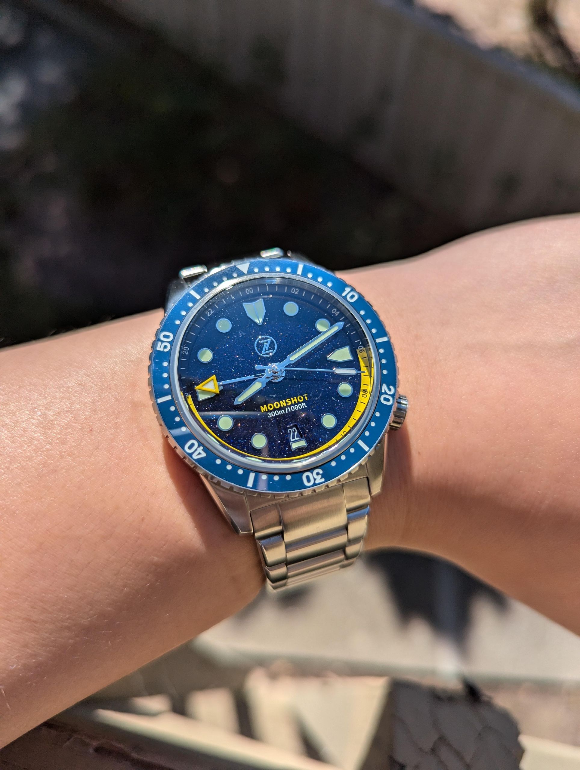 Zelos Mako GMT v2 'Moonshot' (Watches@ Edition) | WatchCrunch