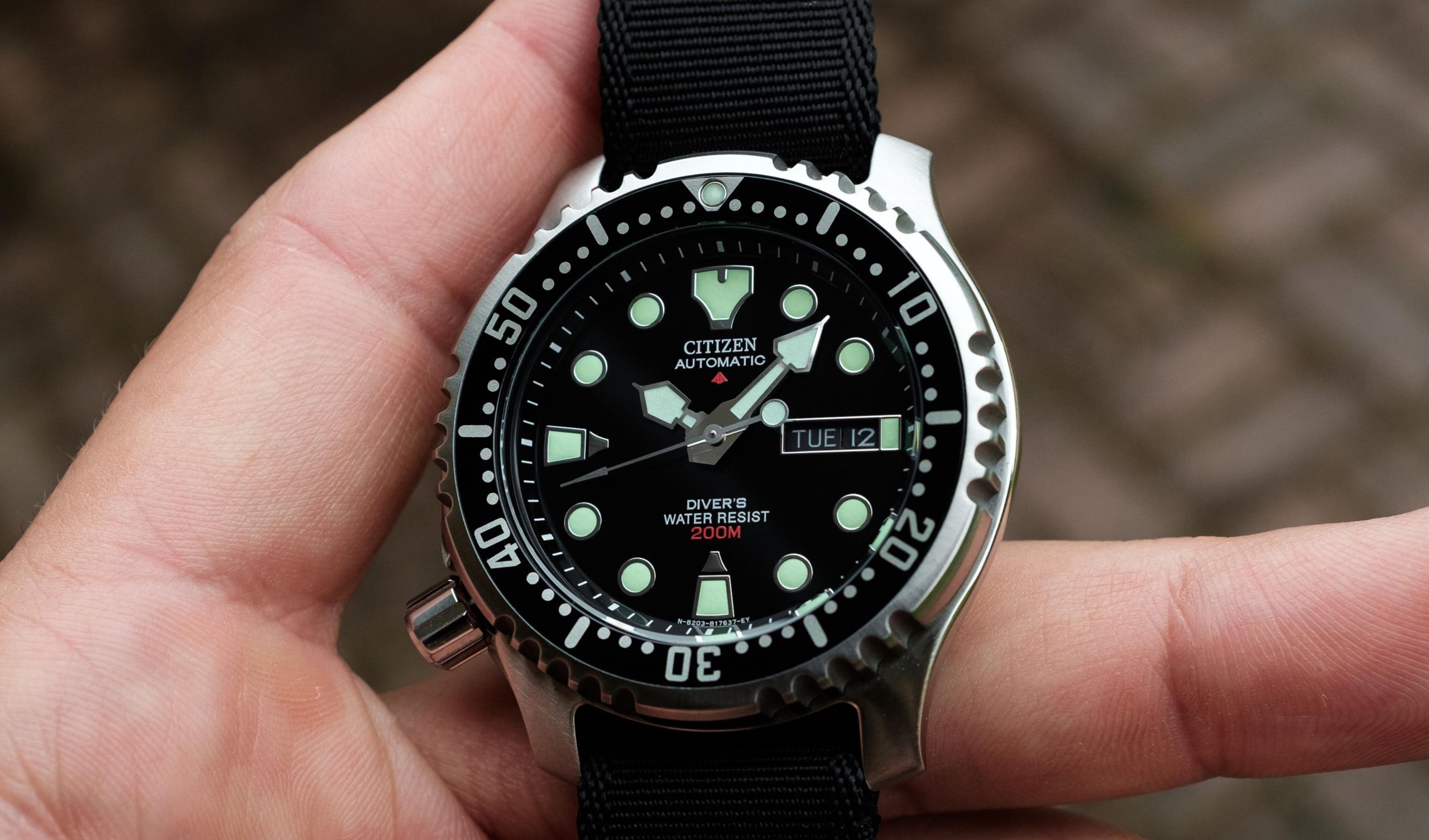 【極美品】CITIZEN プロマスター NY0040−09E 自動巻 ダイバーズ Citizen Men's Promaster Automatic Diver's Watch - NY0040-09E