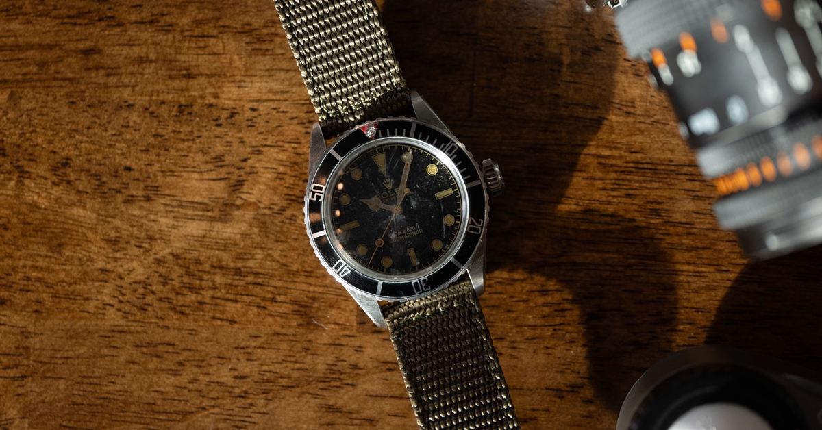 A vintage Rolex red triangle sub? 🧐 | WatchCrunch