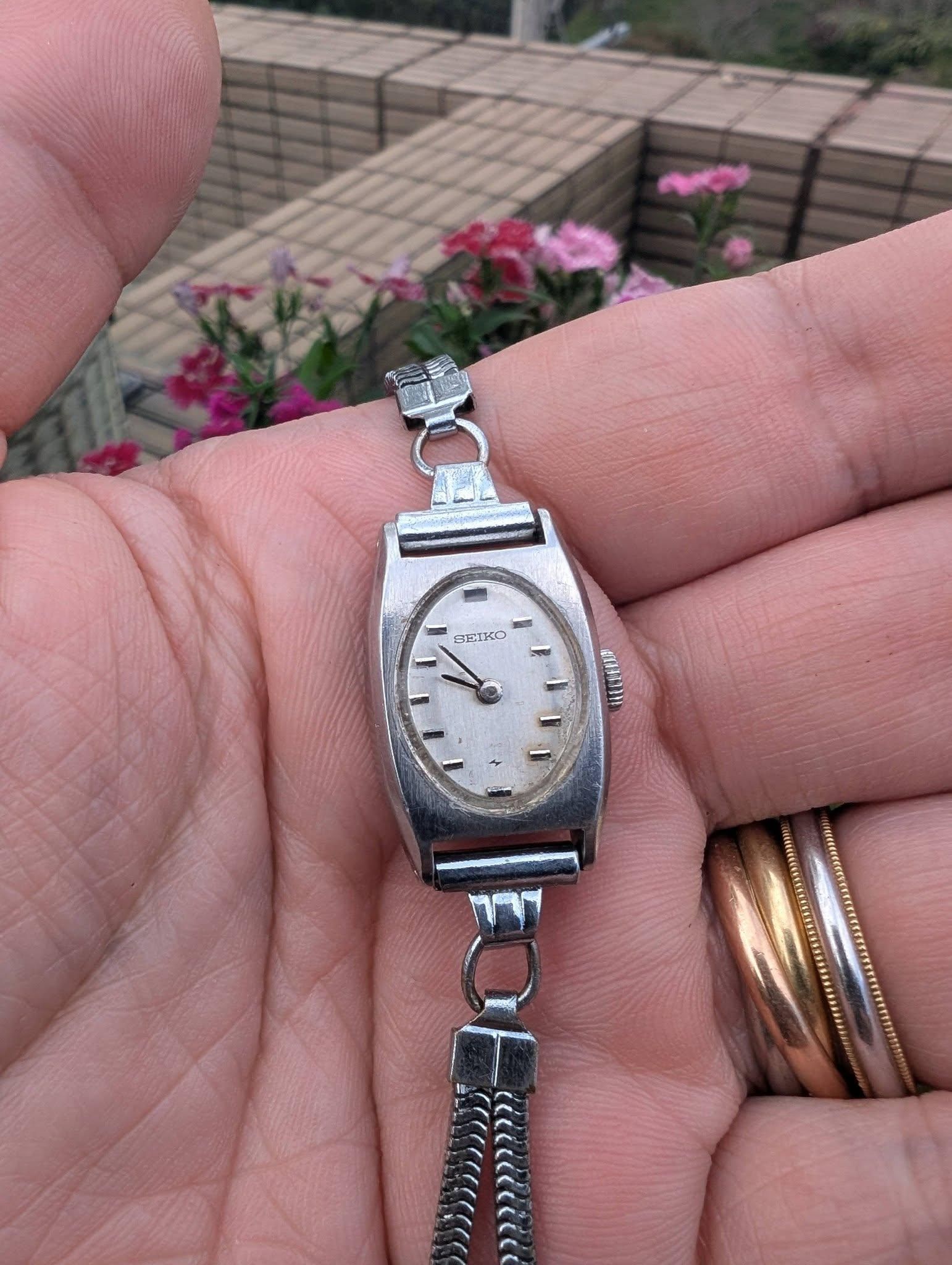Seiko 11a Ladies Manual Winding (Tonneau)